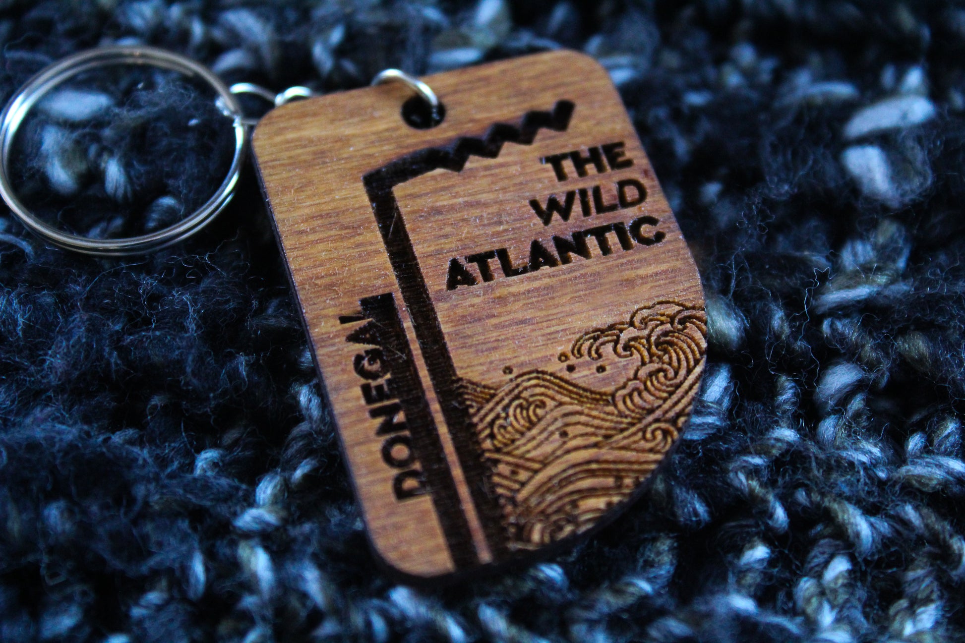The Wild Atlantic (Donegal) Keyring image 7