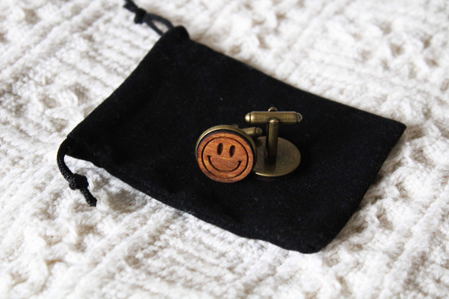 Smiley Cufflinks image 3