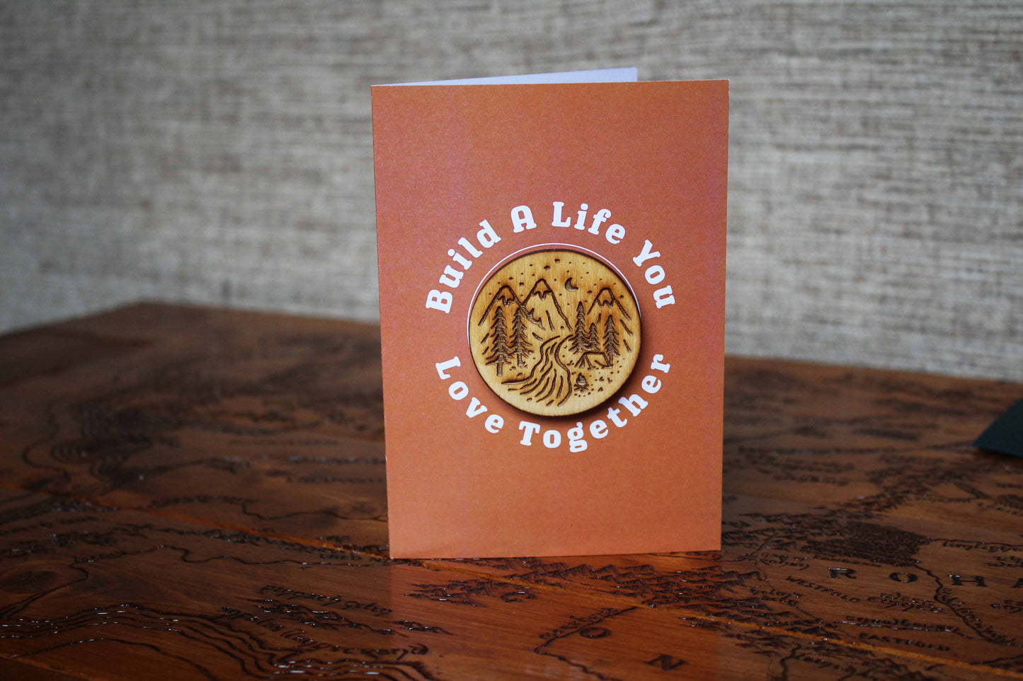 Build A Life You Love Together Card and Magnet image 1