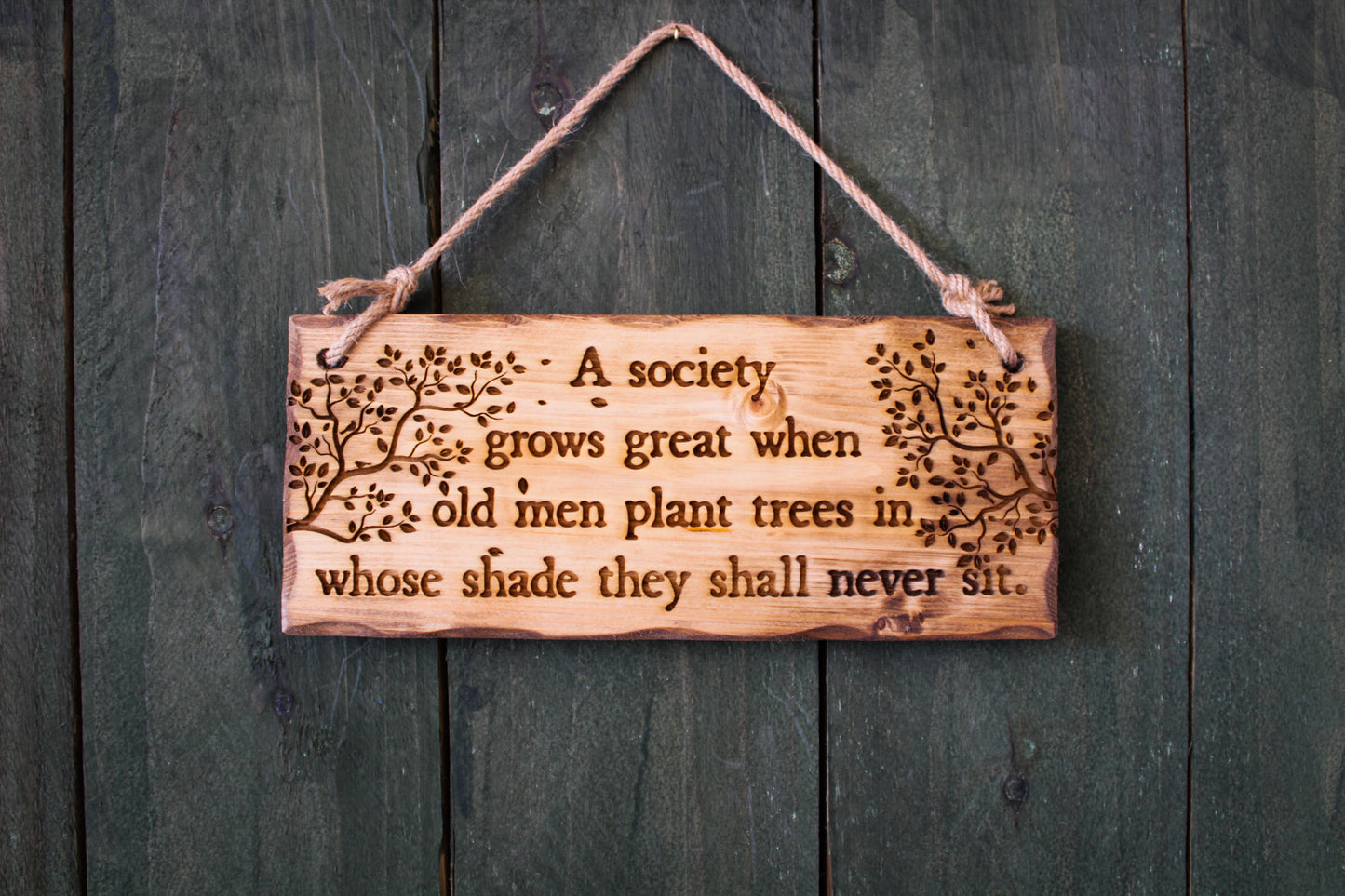 A Society Grows Great Sign image 3