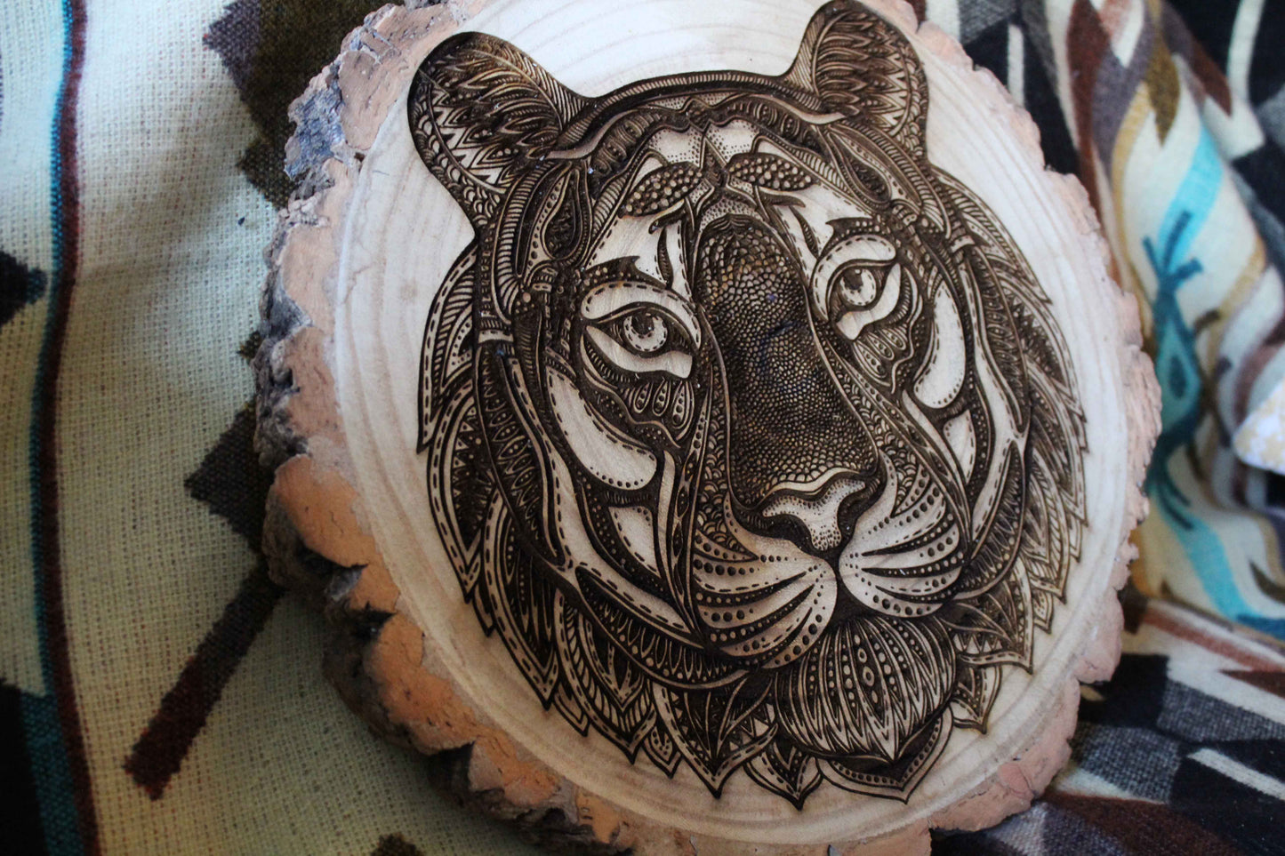Tiger Log Slice image 1
