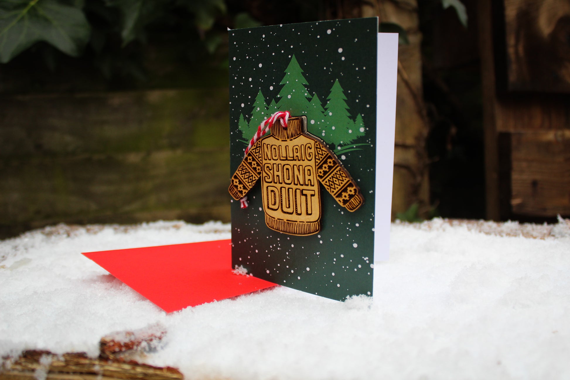 Christmas Card and Bauble image 7