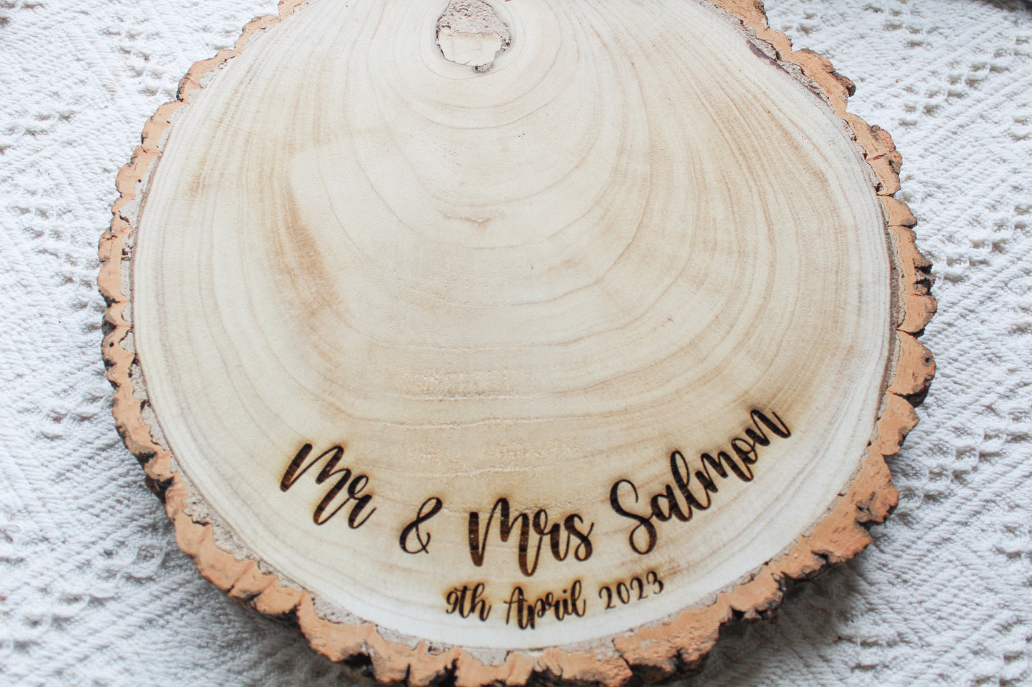 Script Log Slice Cake Display image 1