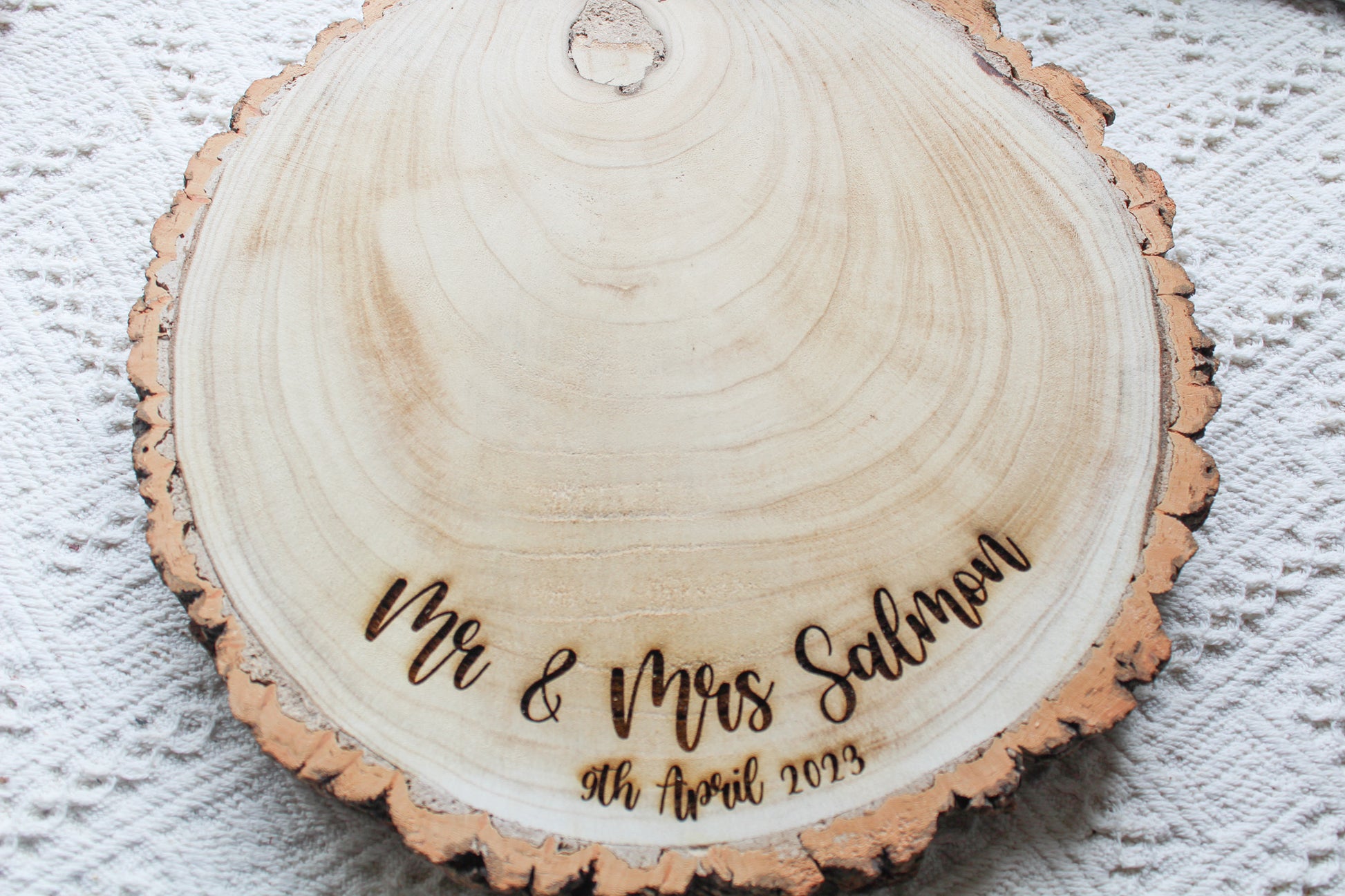 Script Log Slice Cake Display image 1