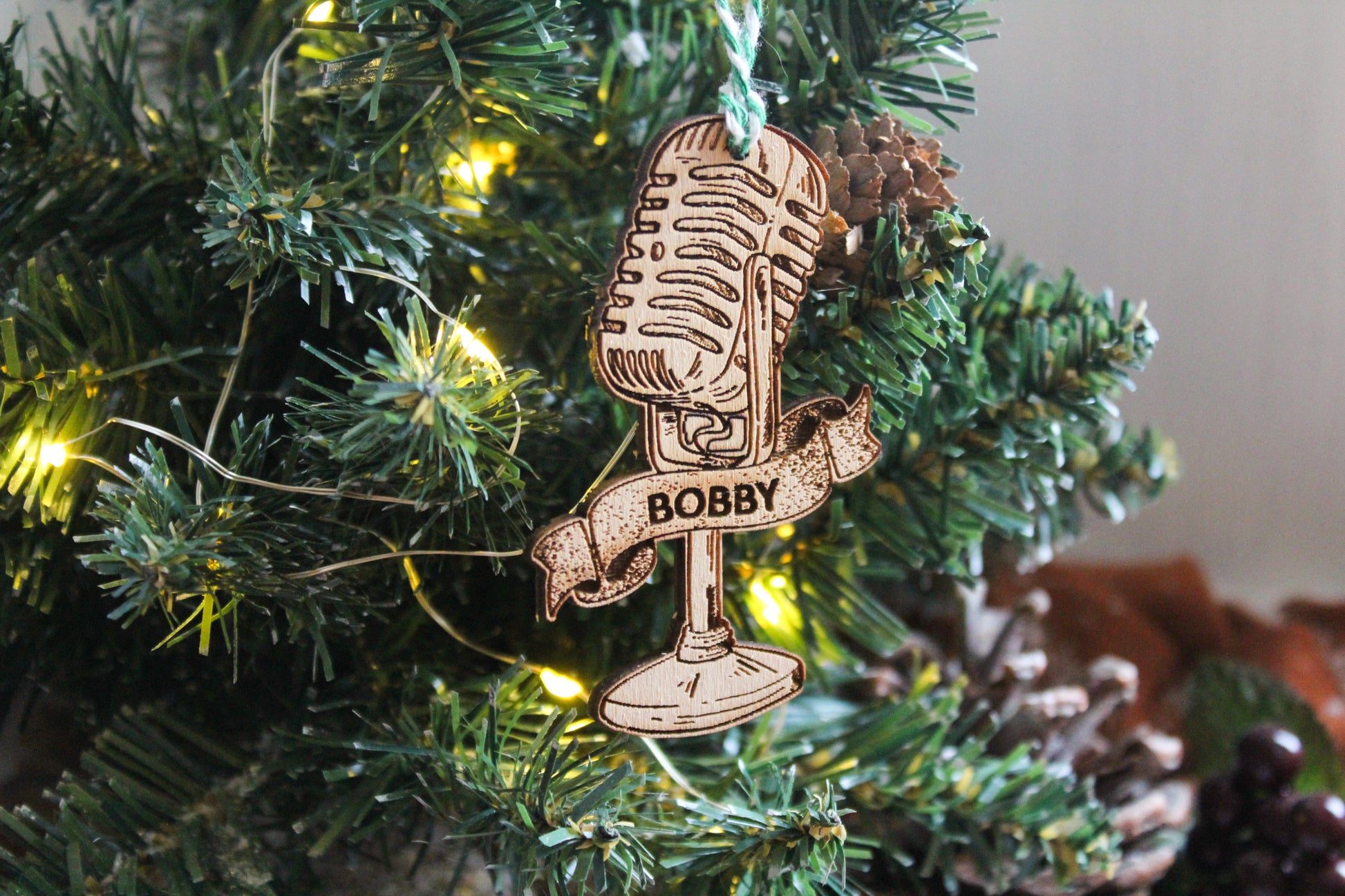Podcast Bauble image 1