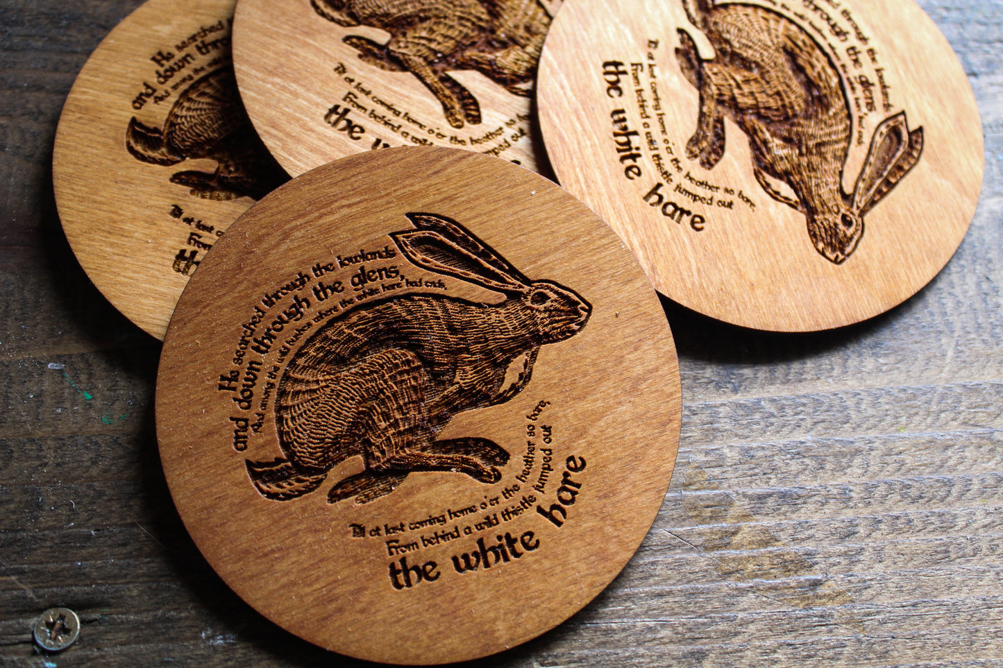 The White Hare Coasters image 4