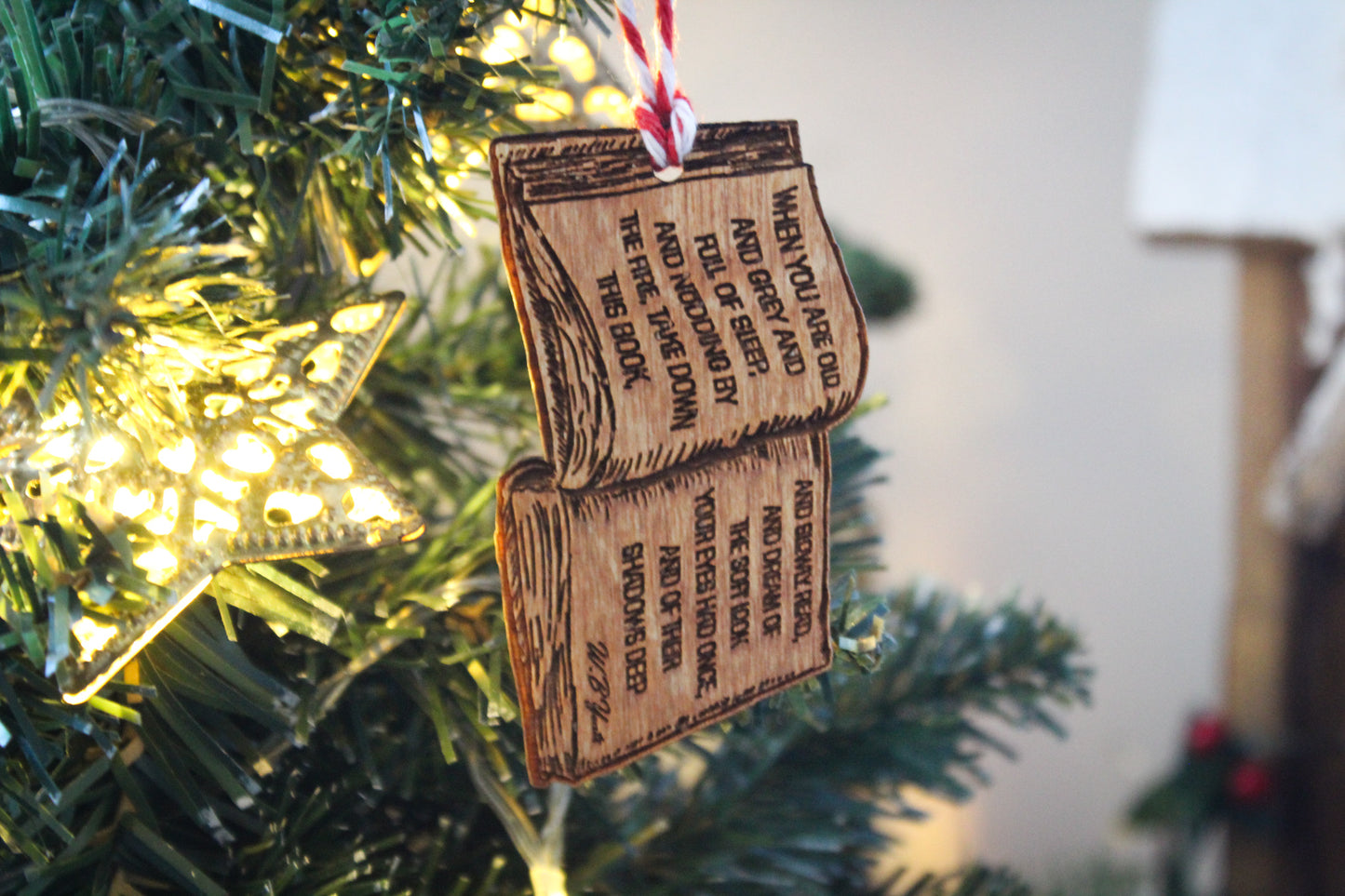 W.B. Yeats Bauble image 1