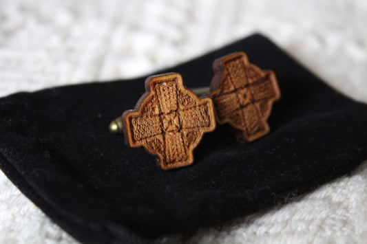 Celtic Cross Cufflinks image 0