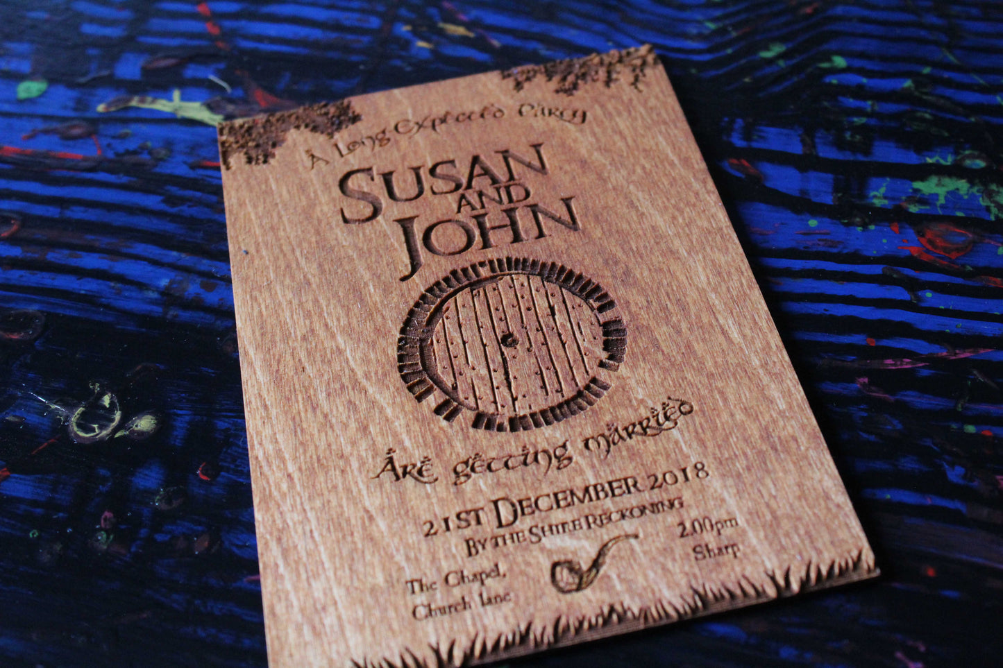 Lord Of The Rings Wedding Invitations (Set of 10) image 4