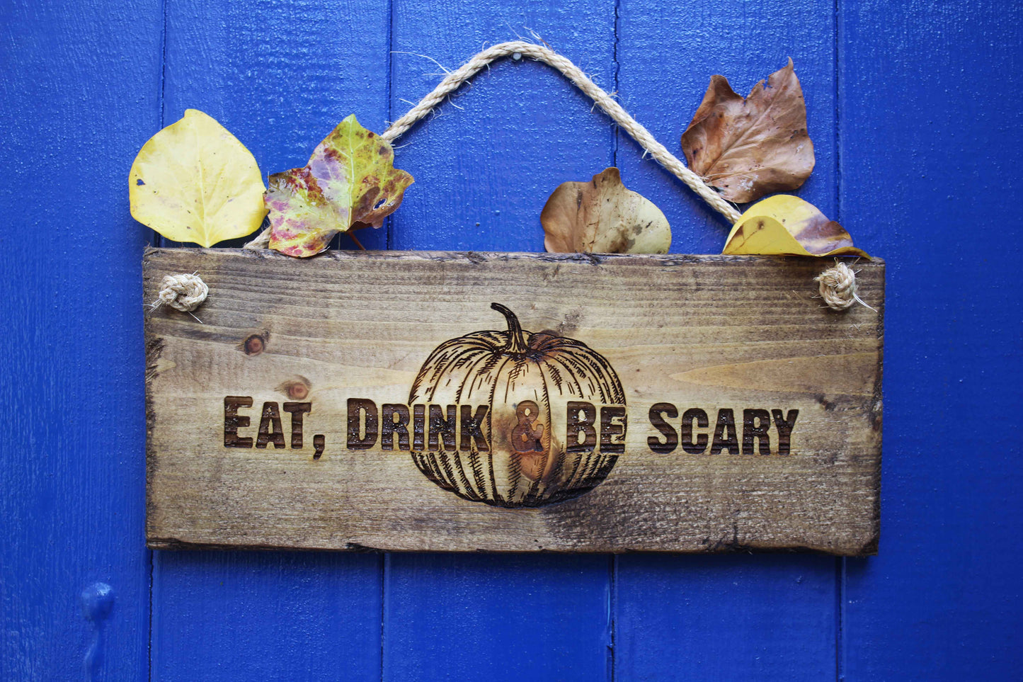 Eat, Drink & Be Scary Sign image 0