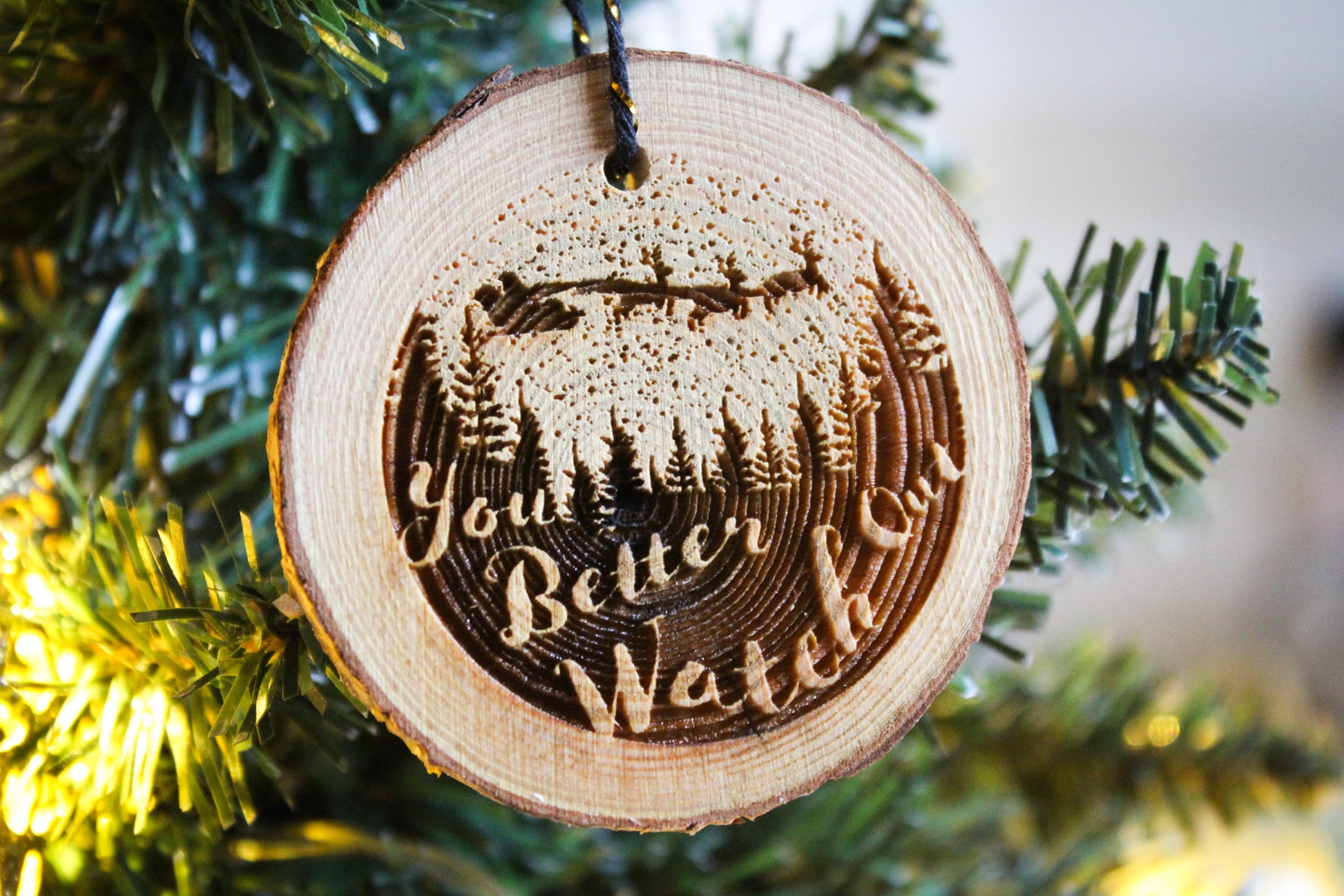 You Better Watch Out Bauble image 0