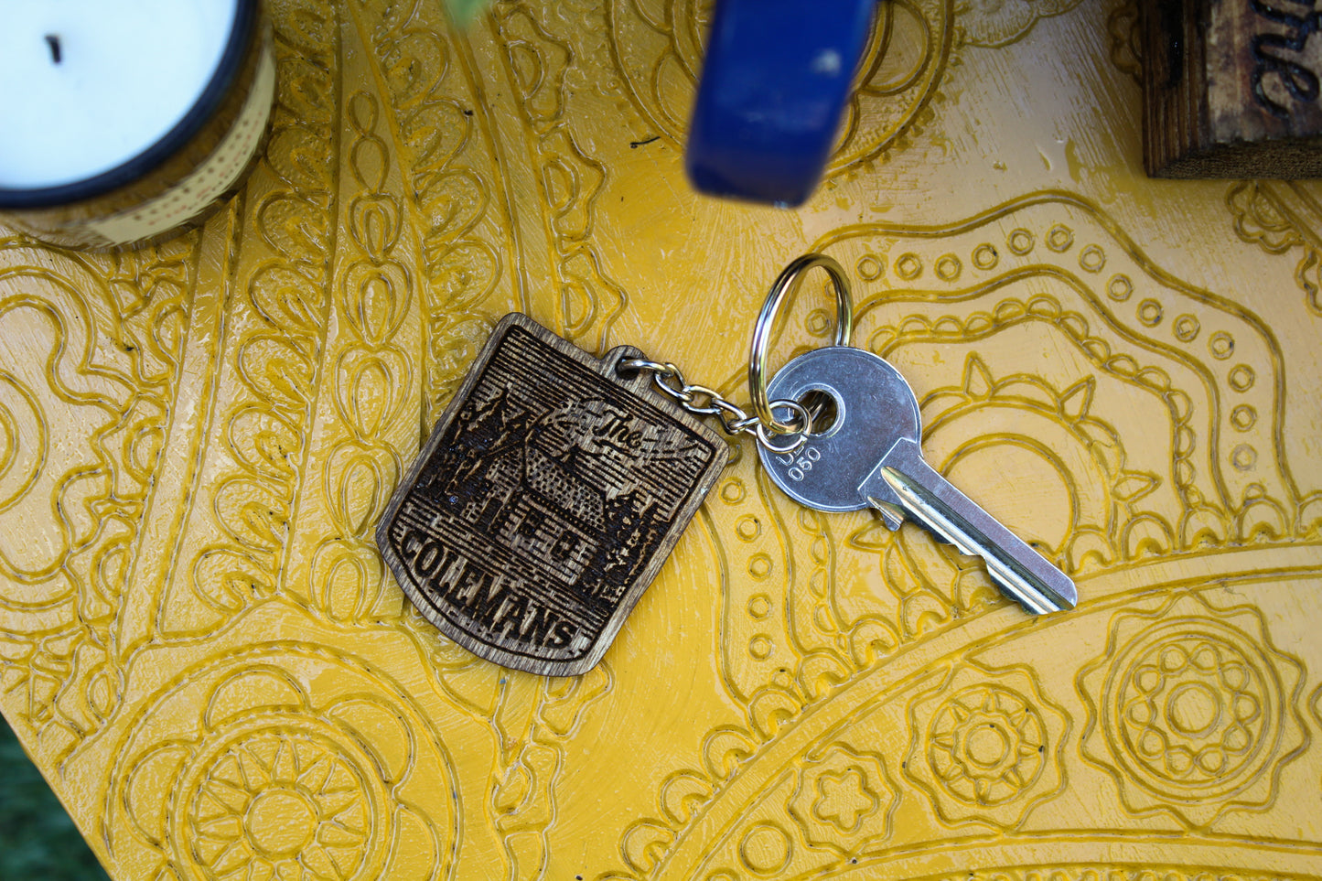 Personalised Family Homestead Keyring image 1