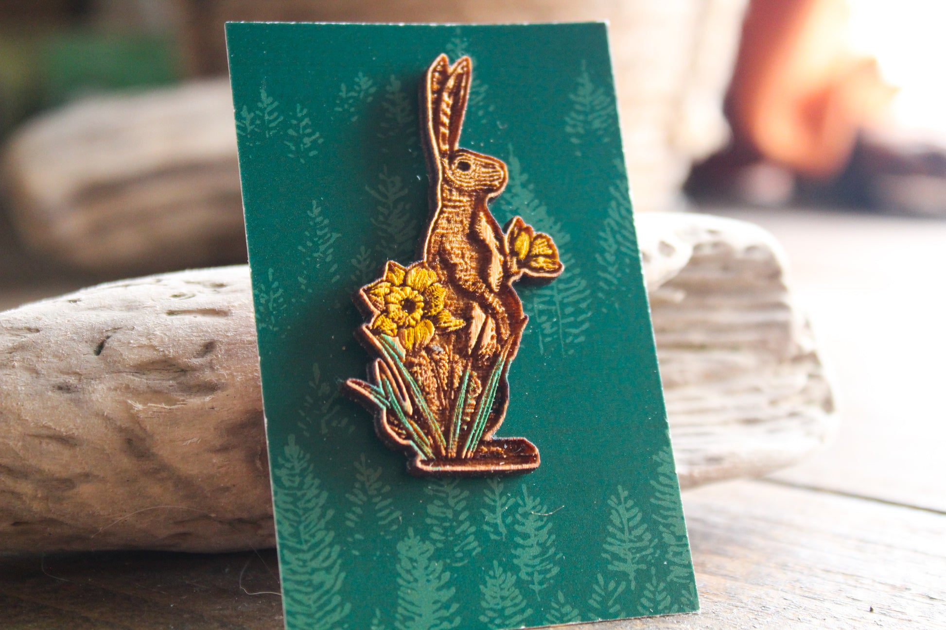 Spring Hare Pin image 0