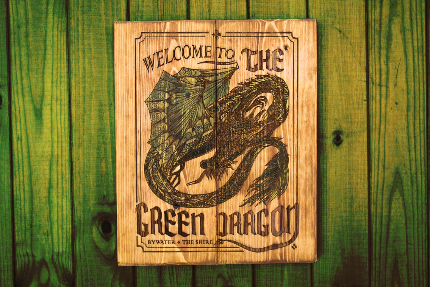 The Green Dragon Panel Art image 13