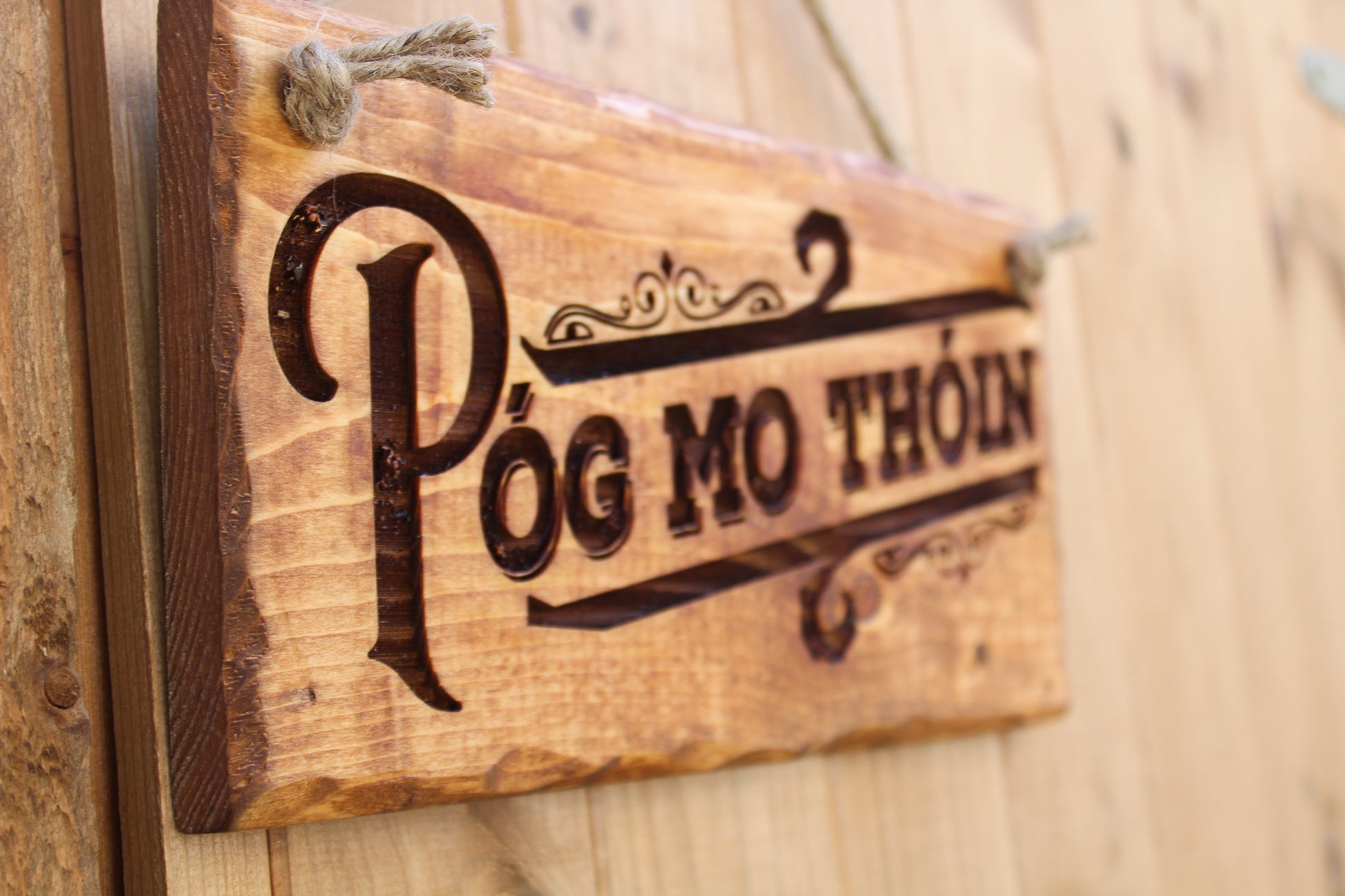 Póg Mo Thóin Sign image 5