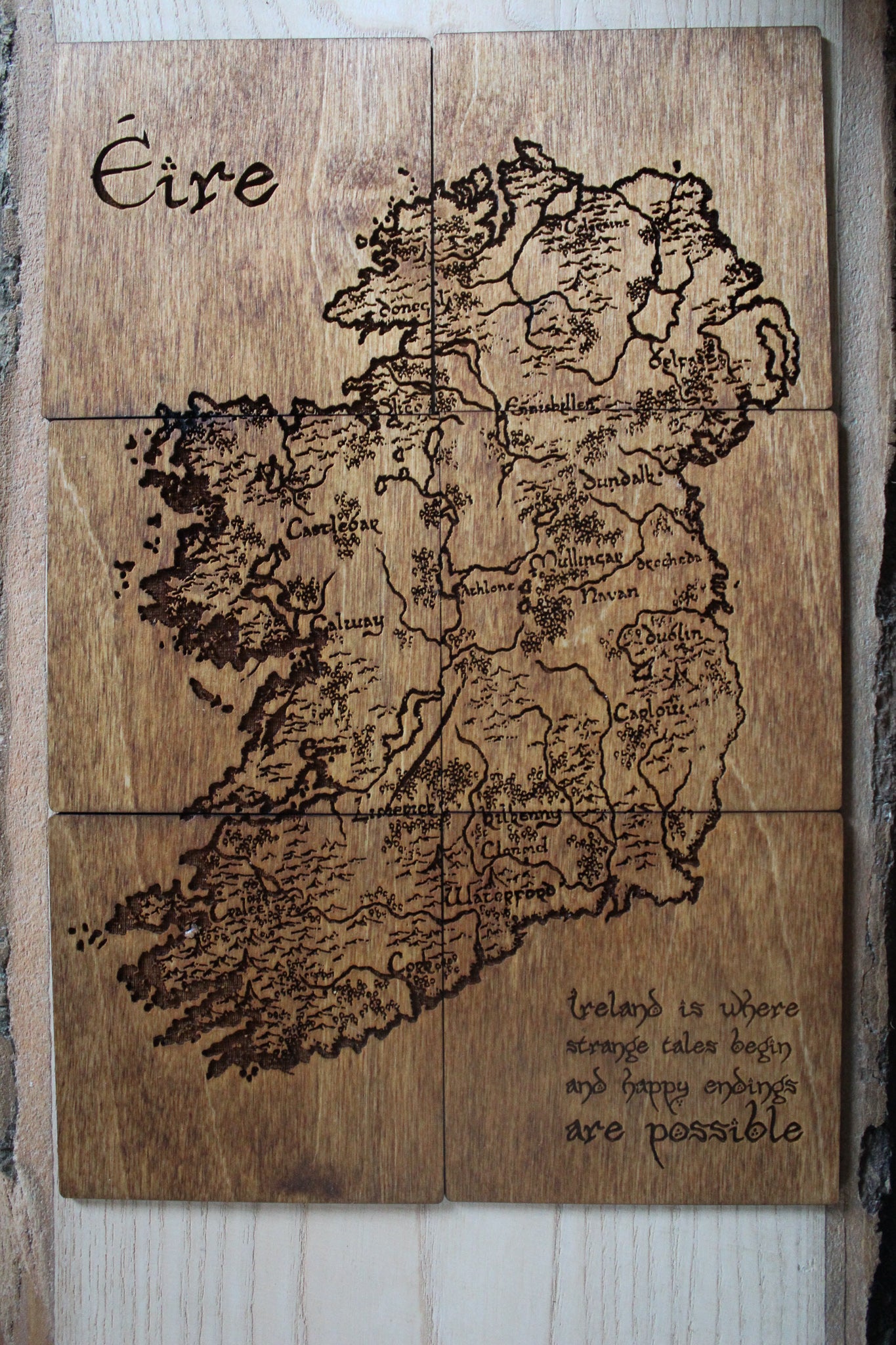 Éire Vintage Map Coasters image 4
