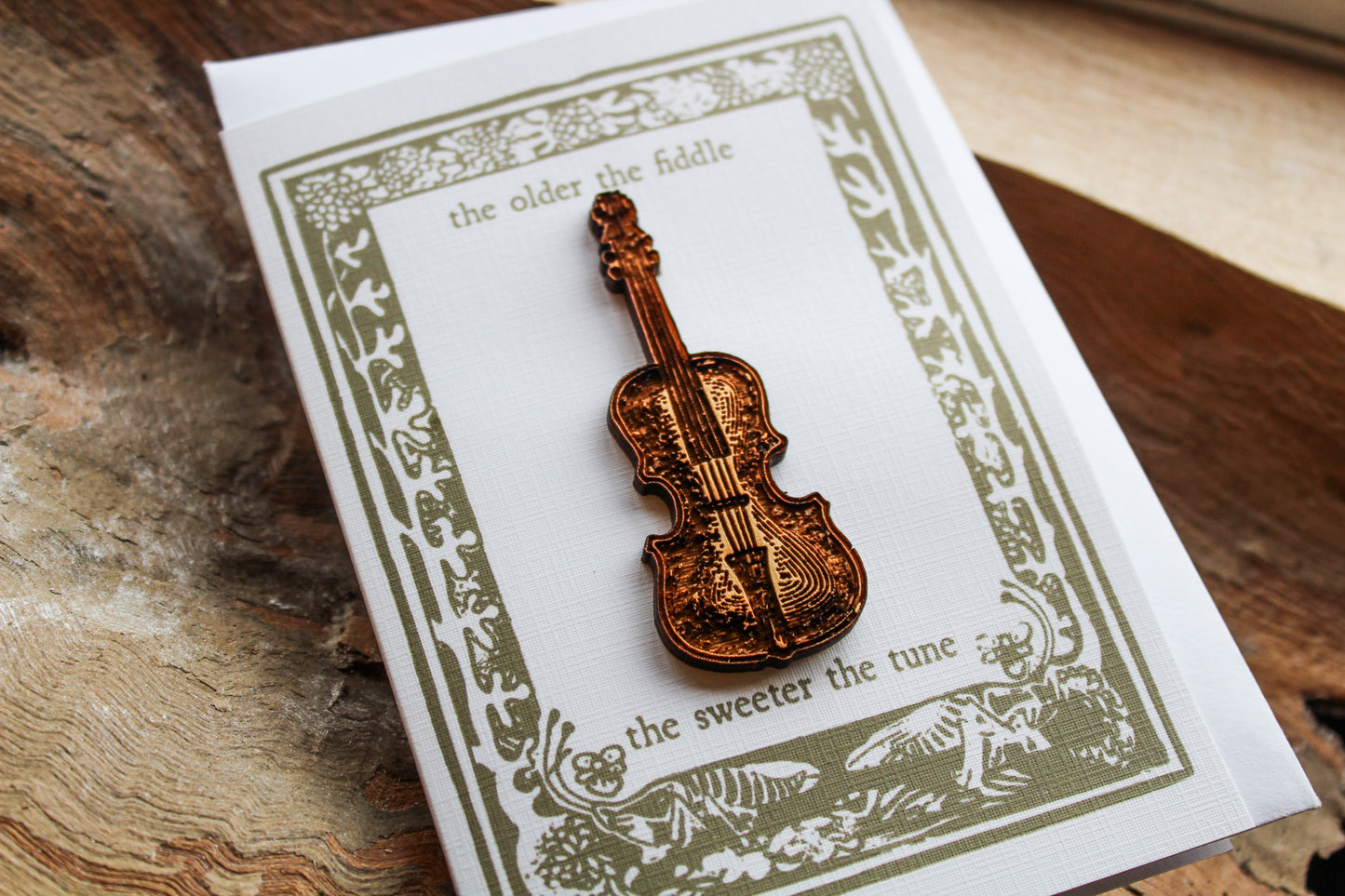 Fiddle Greeting Card image 0