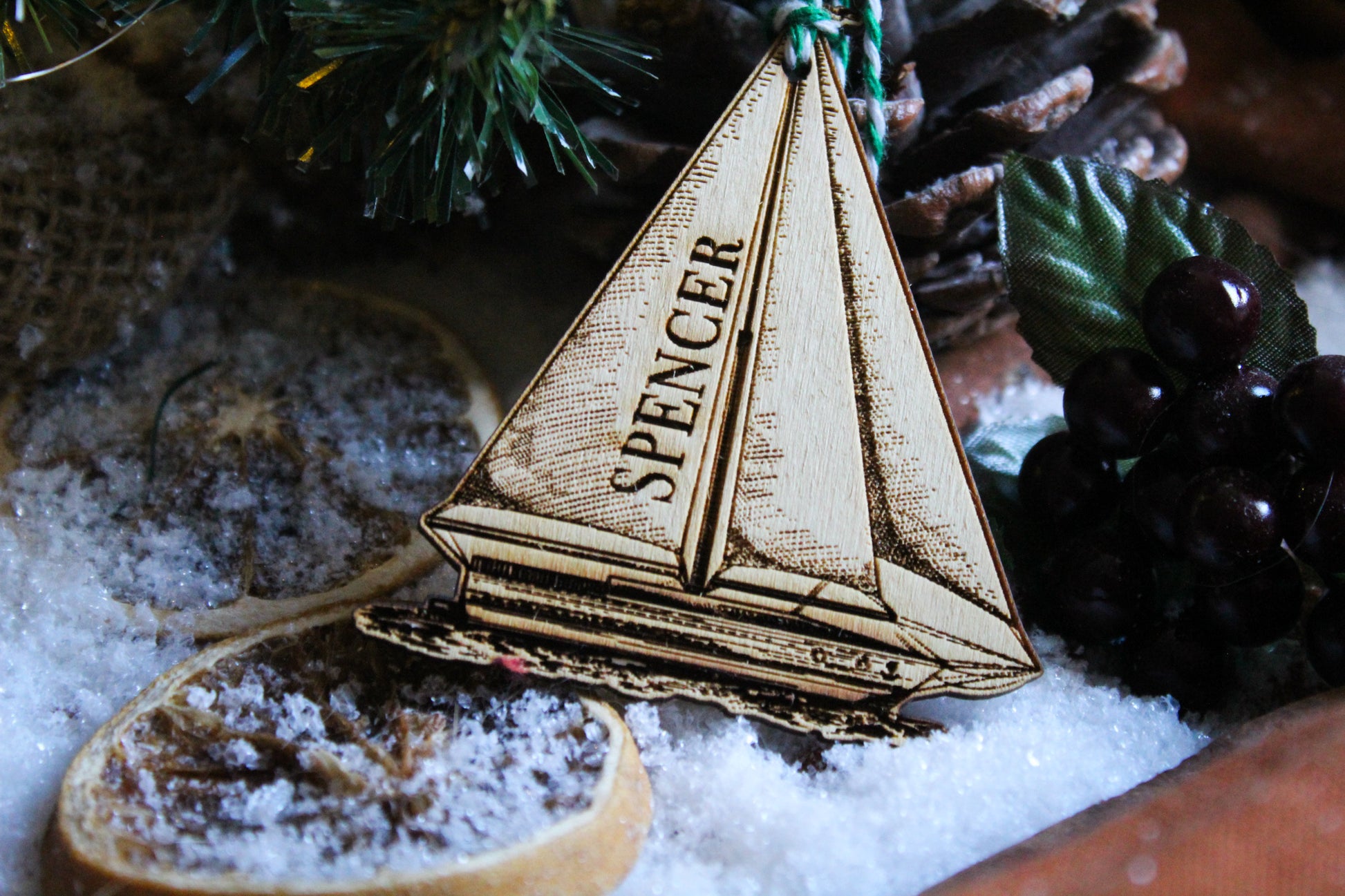 Sail Boat Bauble image 0