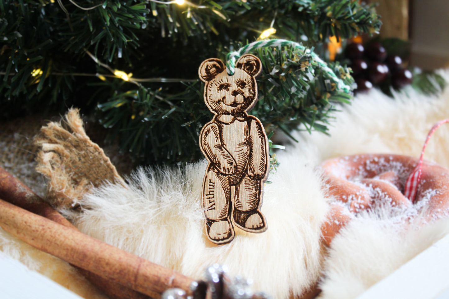 Teddy Bear Bauble image 2
