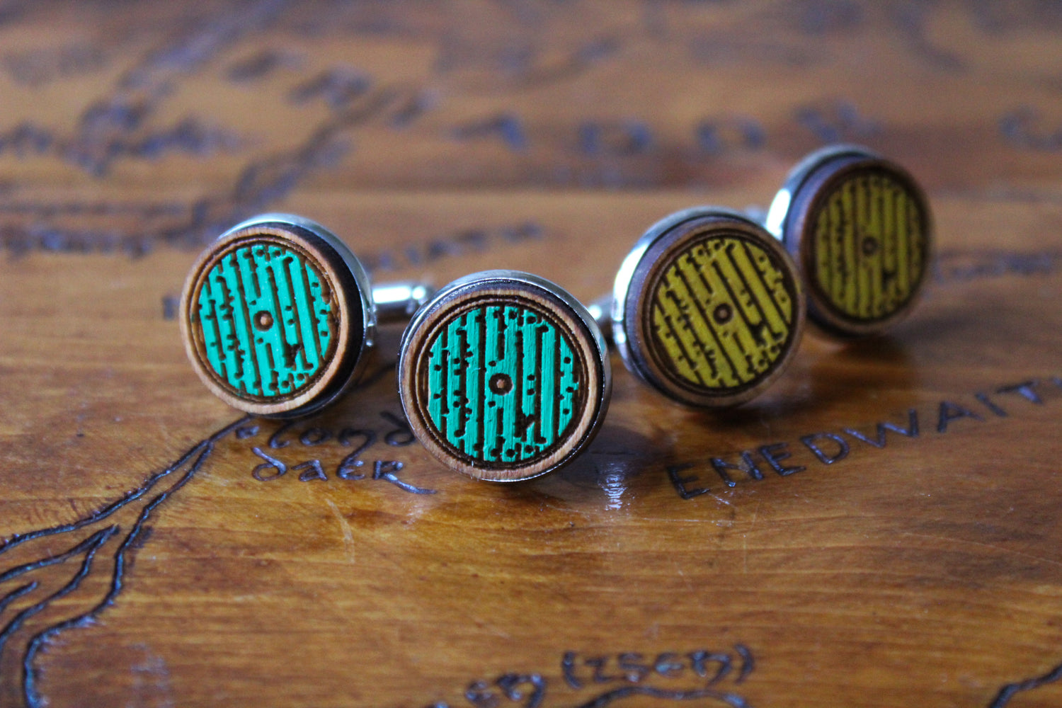 Hobbit Door Cufflinks image 0