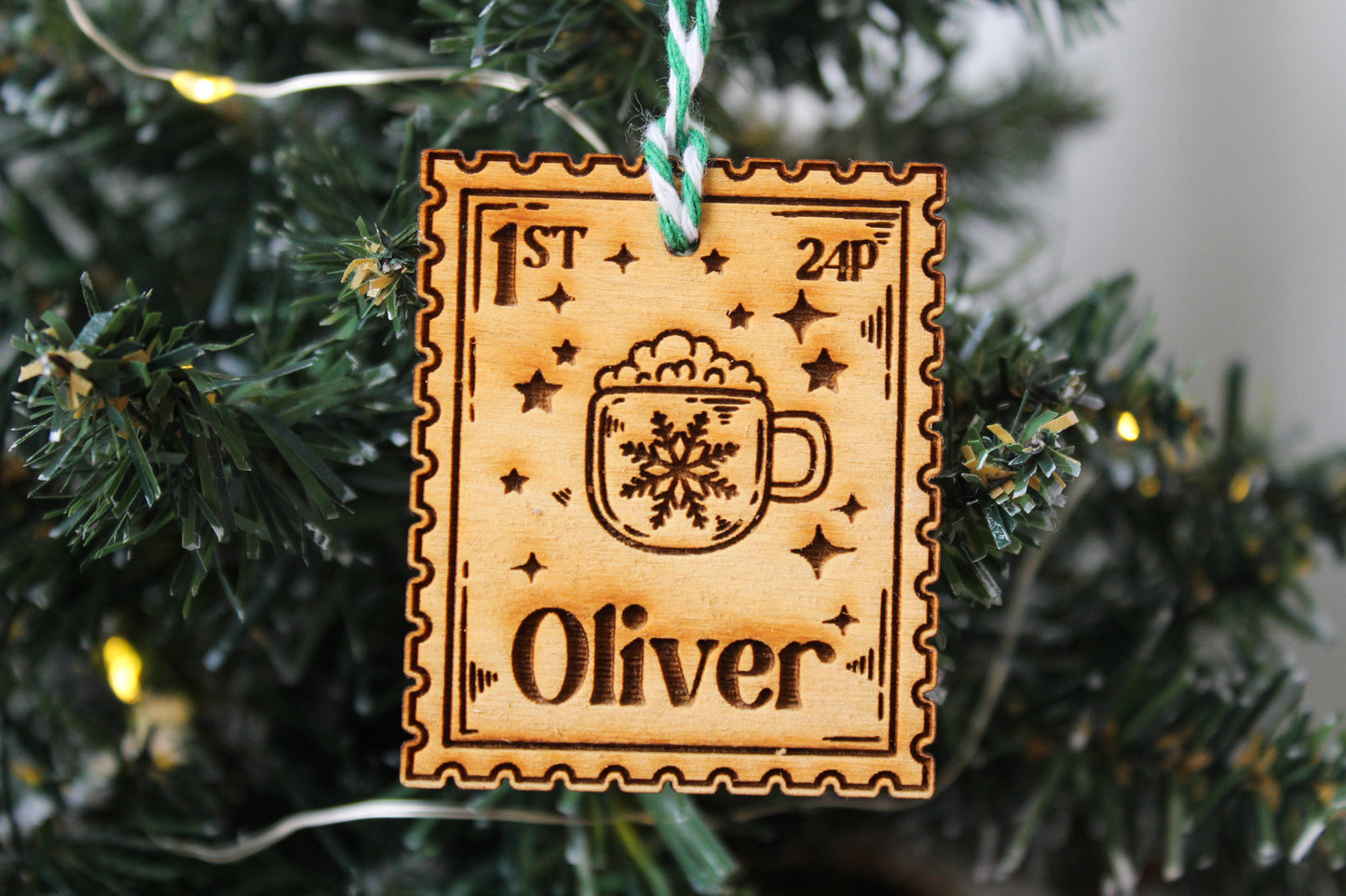 Stamp Collecting Bauble image 0