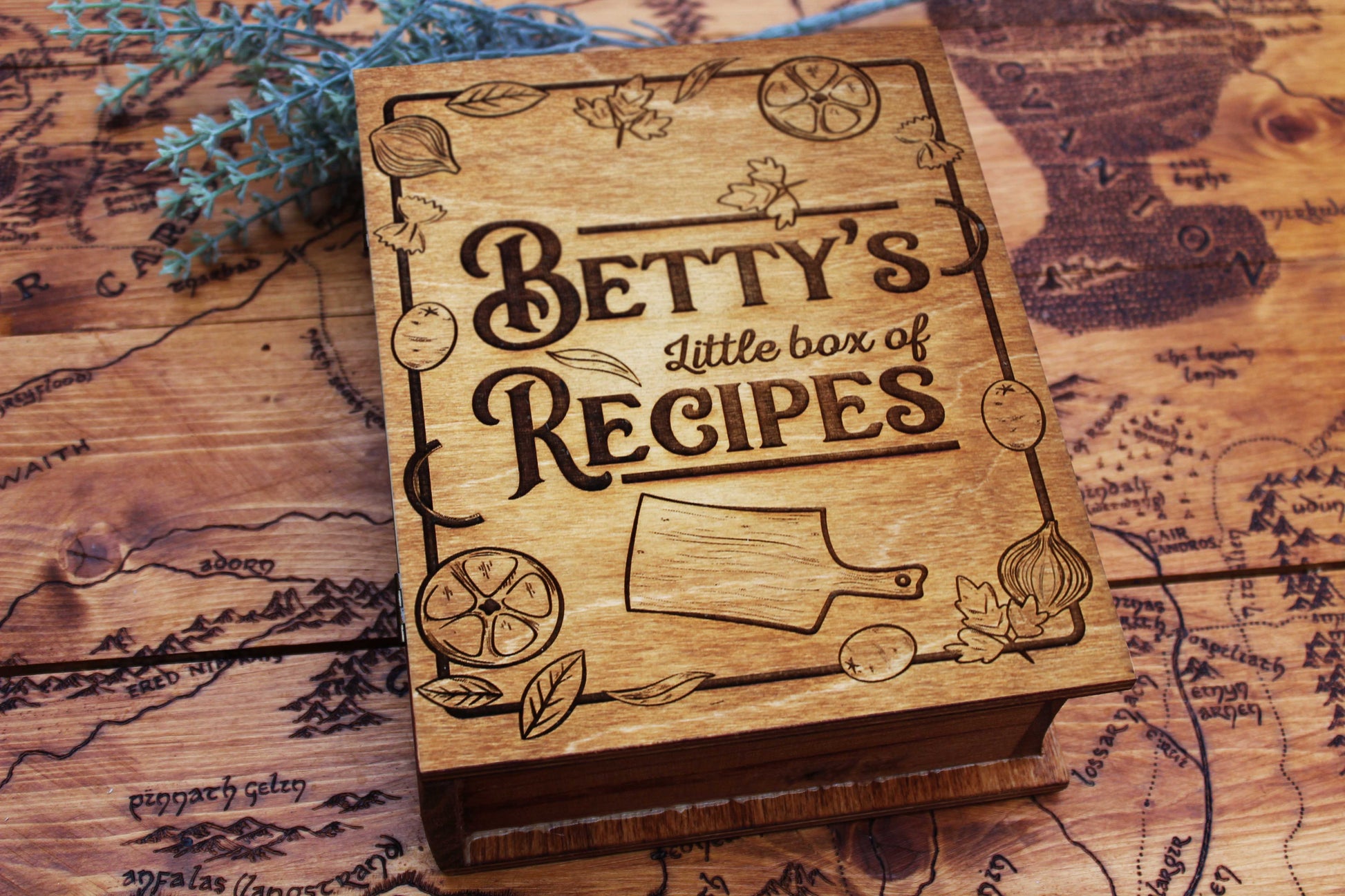 Personalised Recipe Book Box image 2