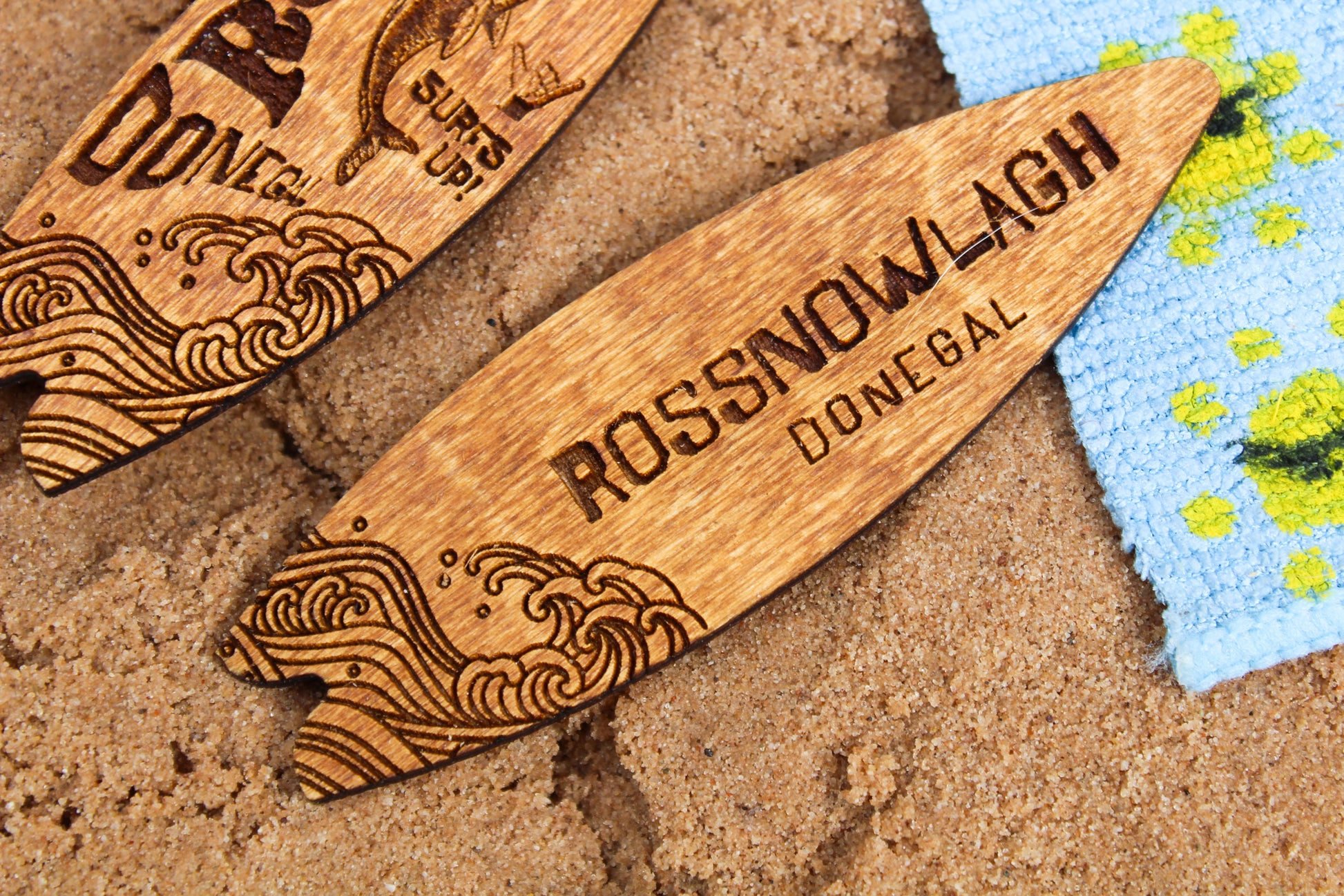 Rossnowlagh Surfboard Magnet image 1