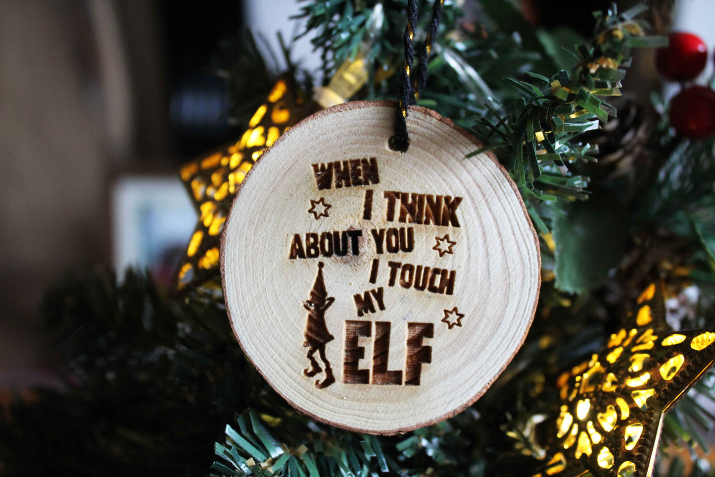 Touch My Elf Bauble image 0