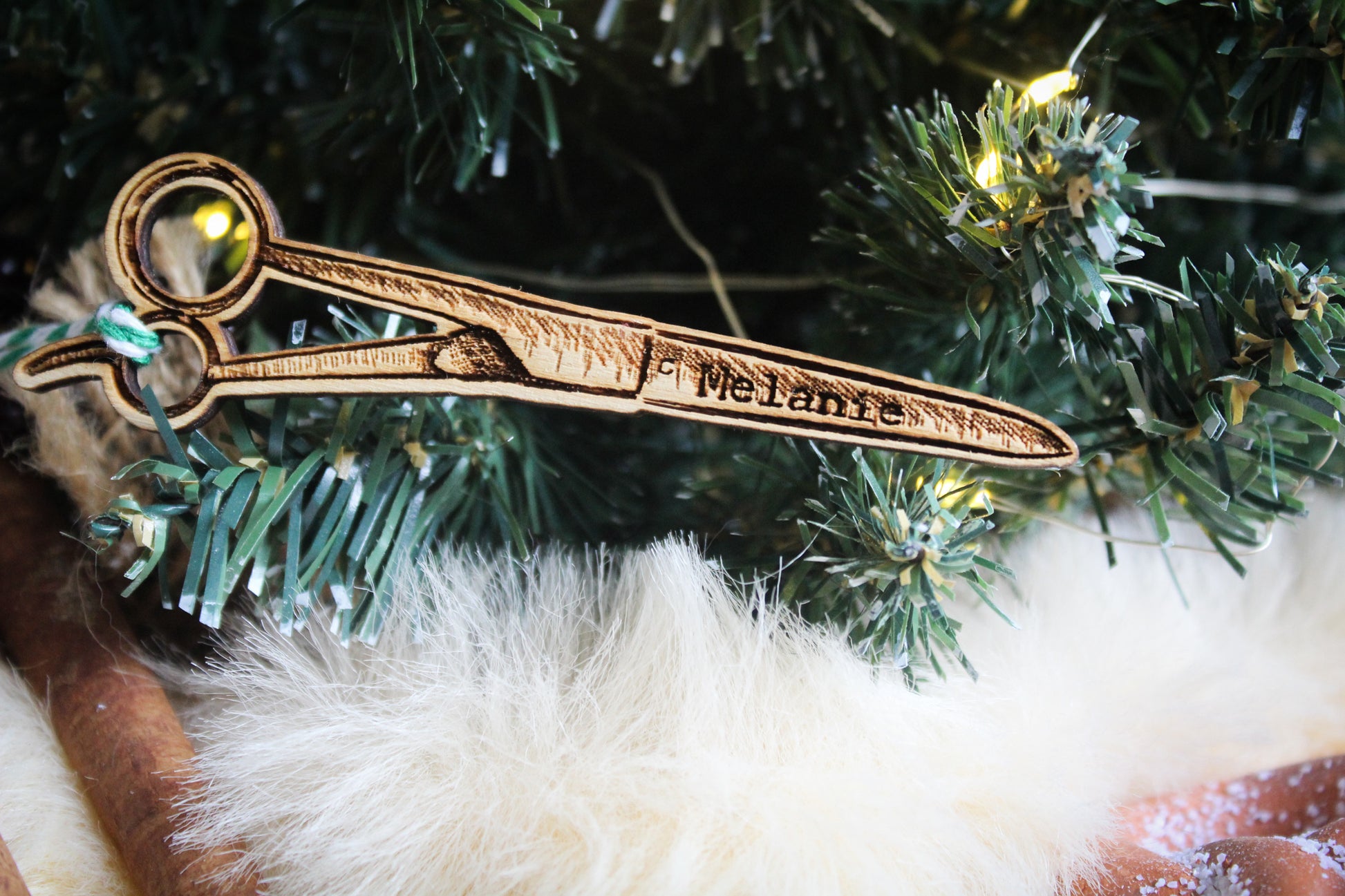 Hairdressing Scissors Bauble image 3