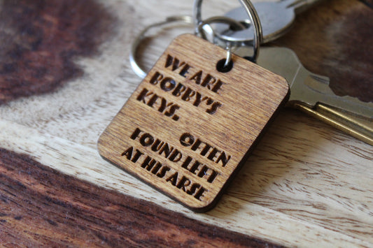Personalised Funny Keyring image 0