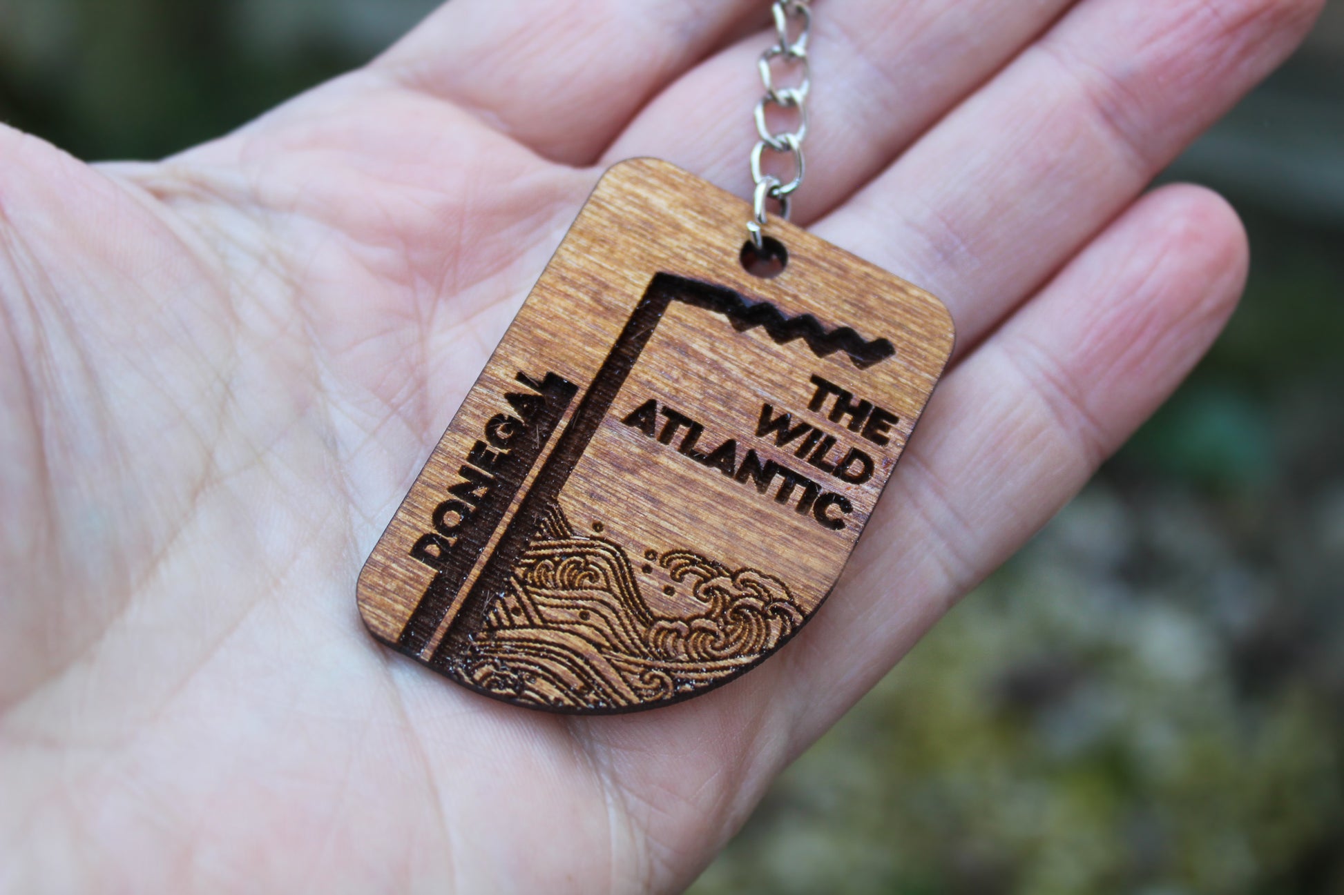 The Wild Atlantic (Donegal) Keyring image 6