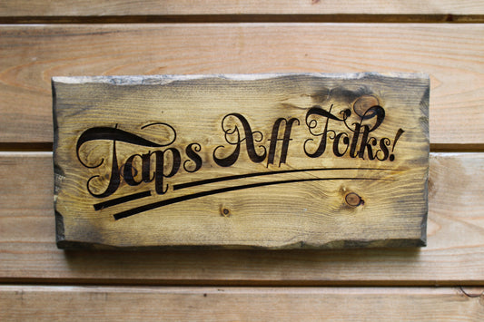 Taps Aff  Folks Sign image 0