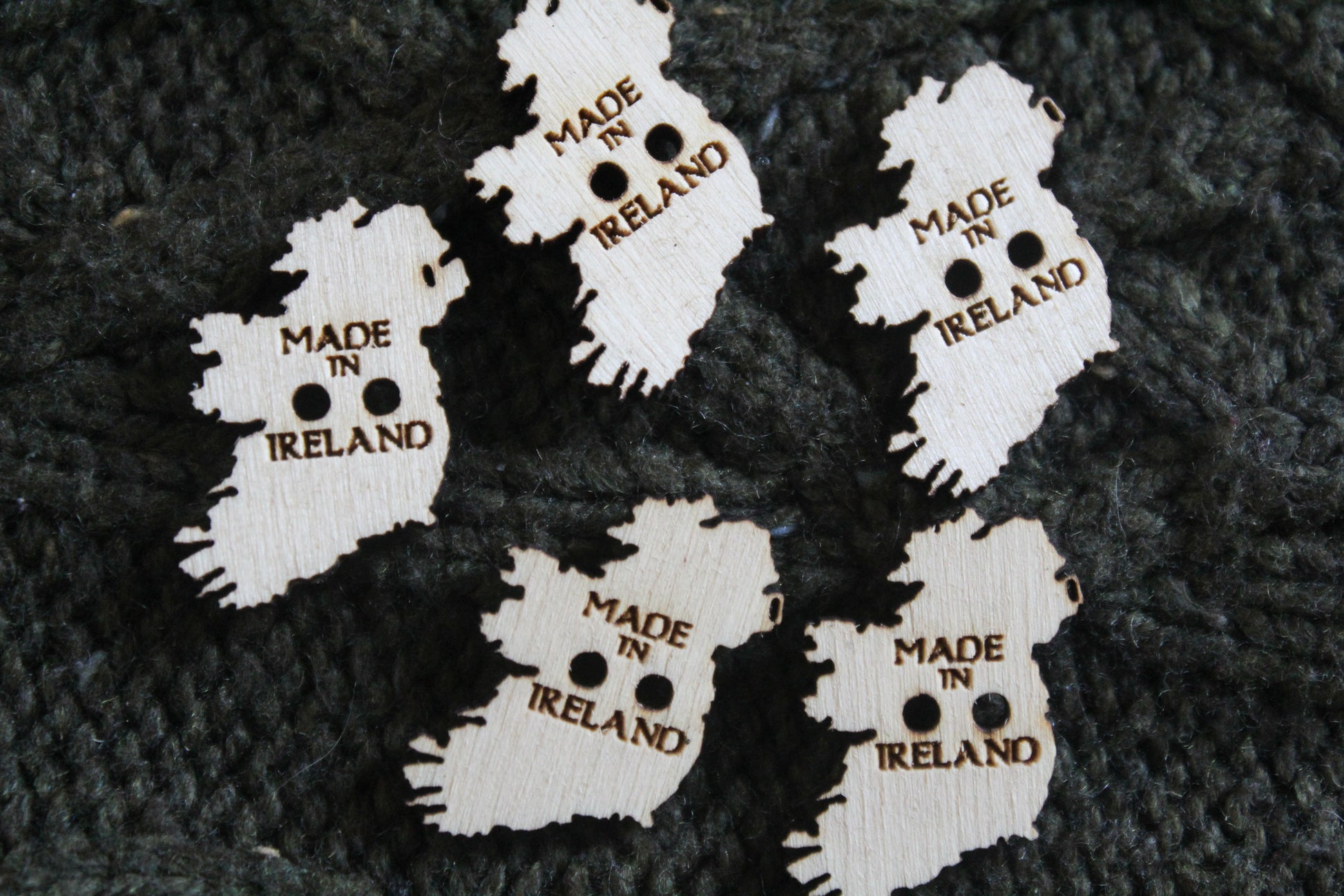 Made In Ireland Wooden Buttons image 4