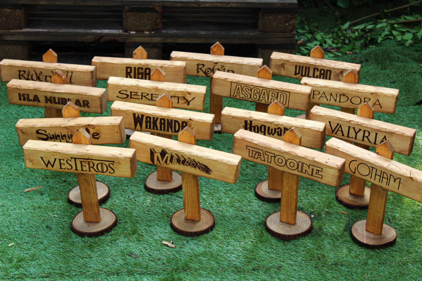 Fantasy Theme Table Sign image 1