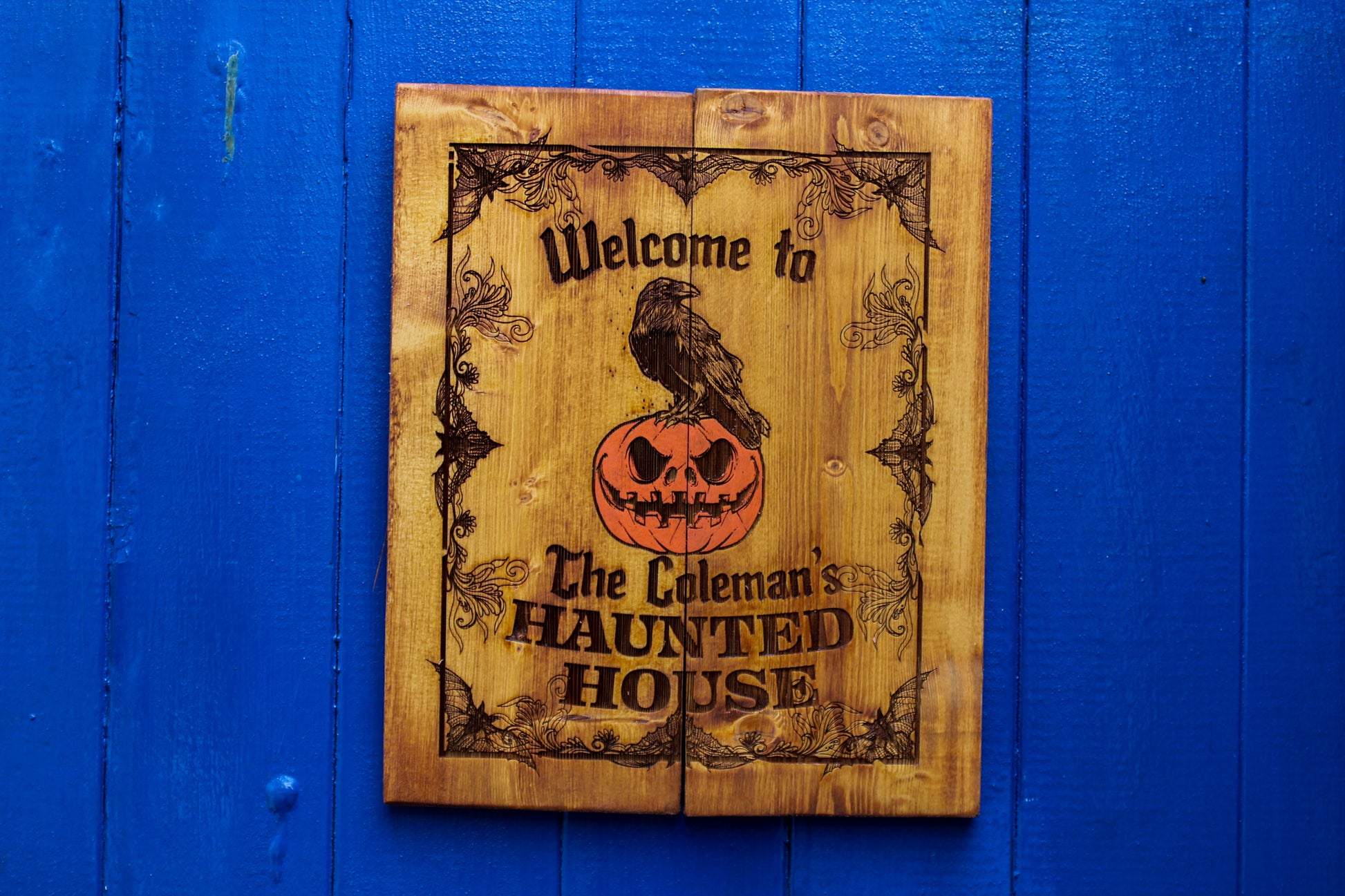 Personalised Haunted House Sign image 1