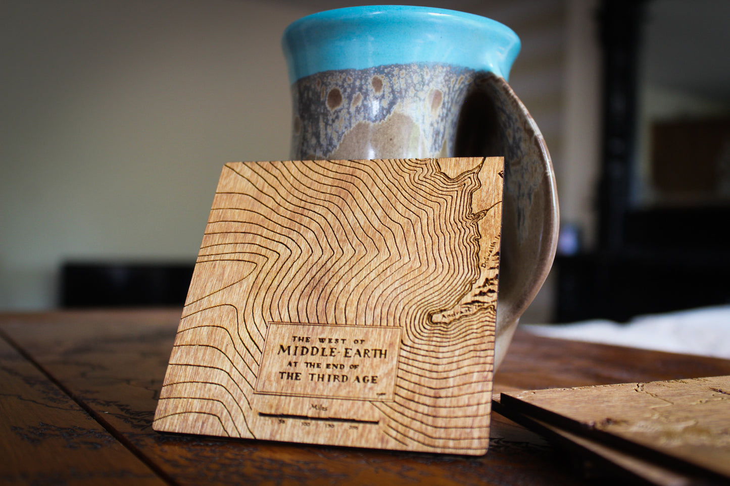 Middle-Earth Map Coasters image 7