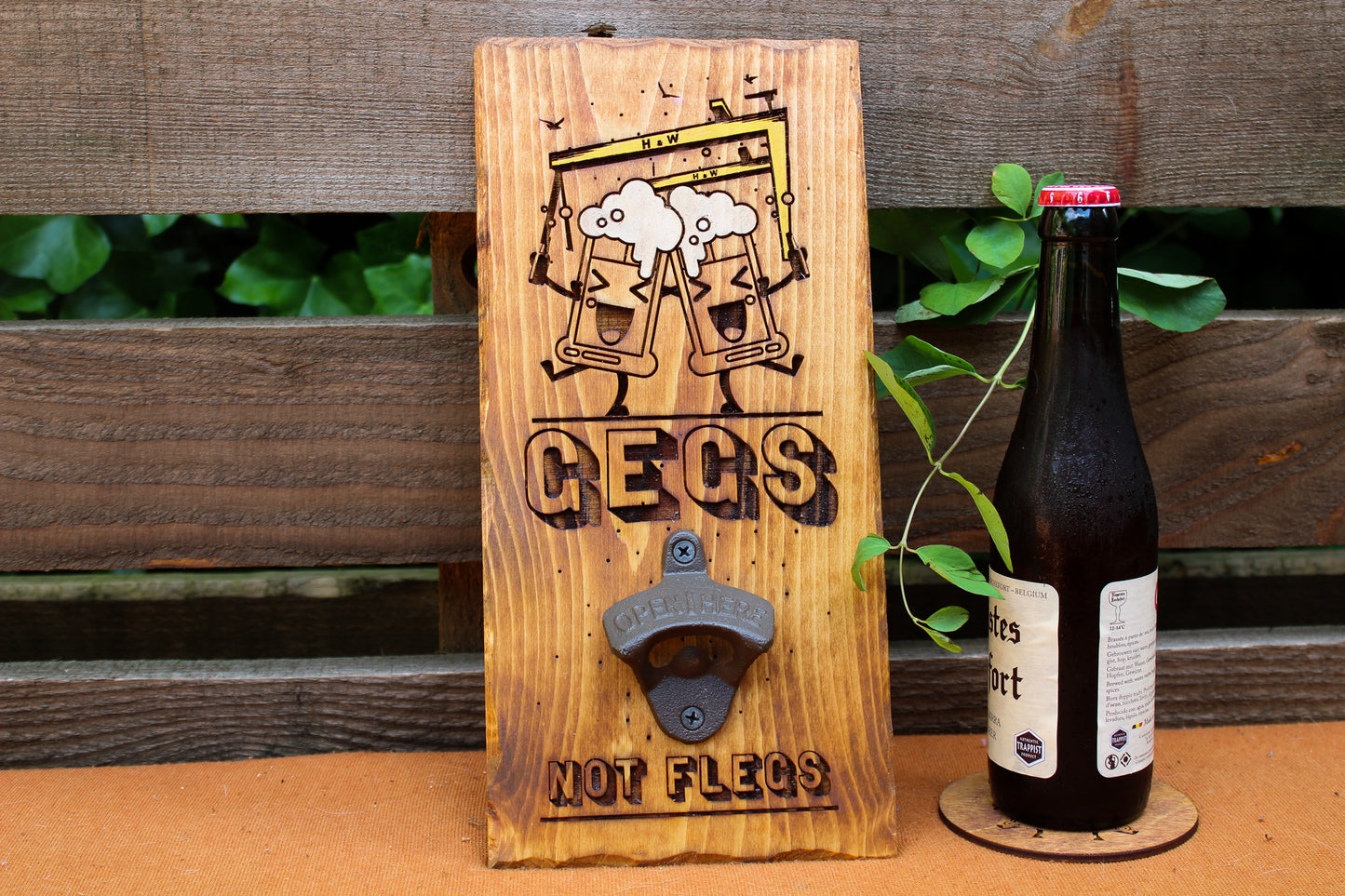 'Gegs Not Flegs' Bottle Opener image 1