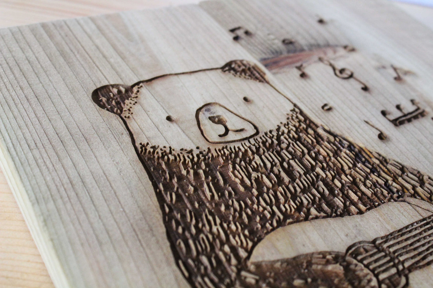 Guitar Bear Panel Art image 3