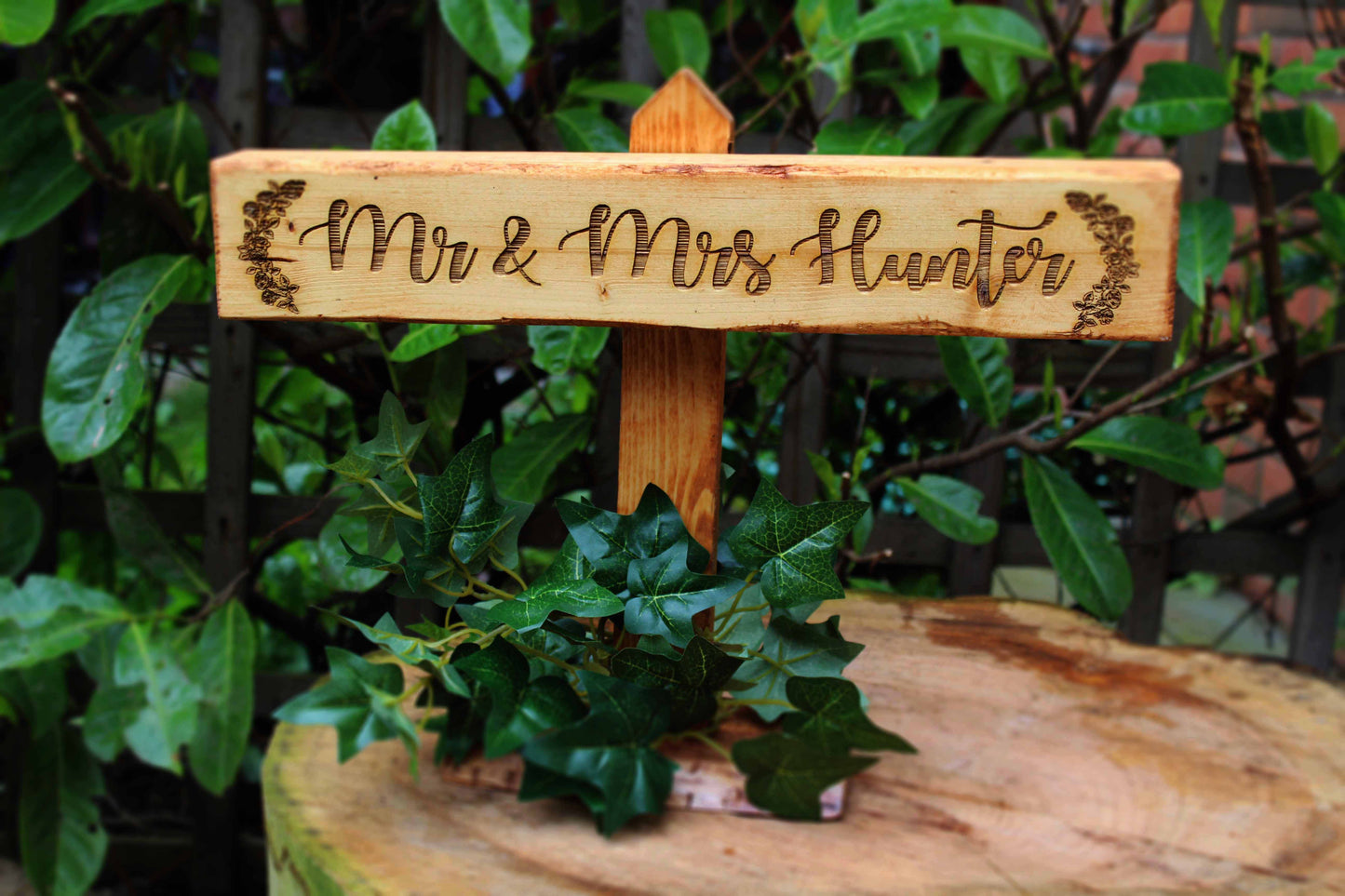 Floral Sweetheart Sign image 5