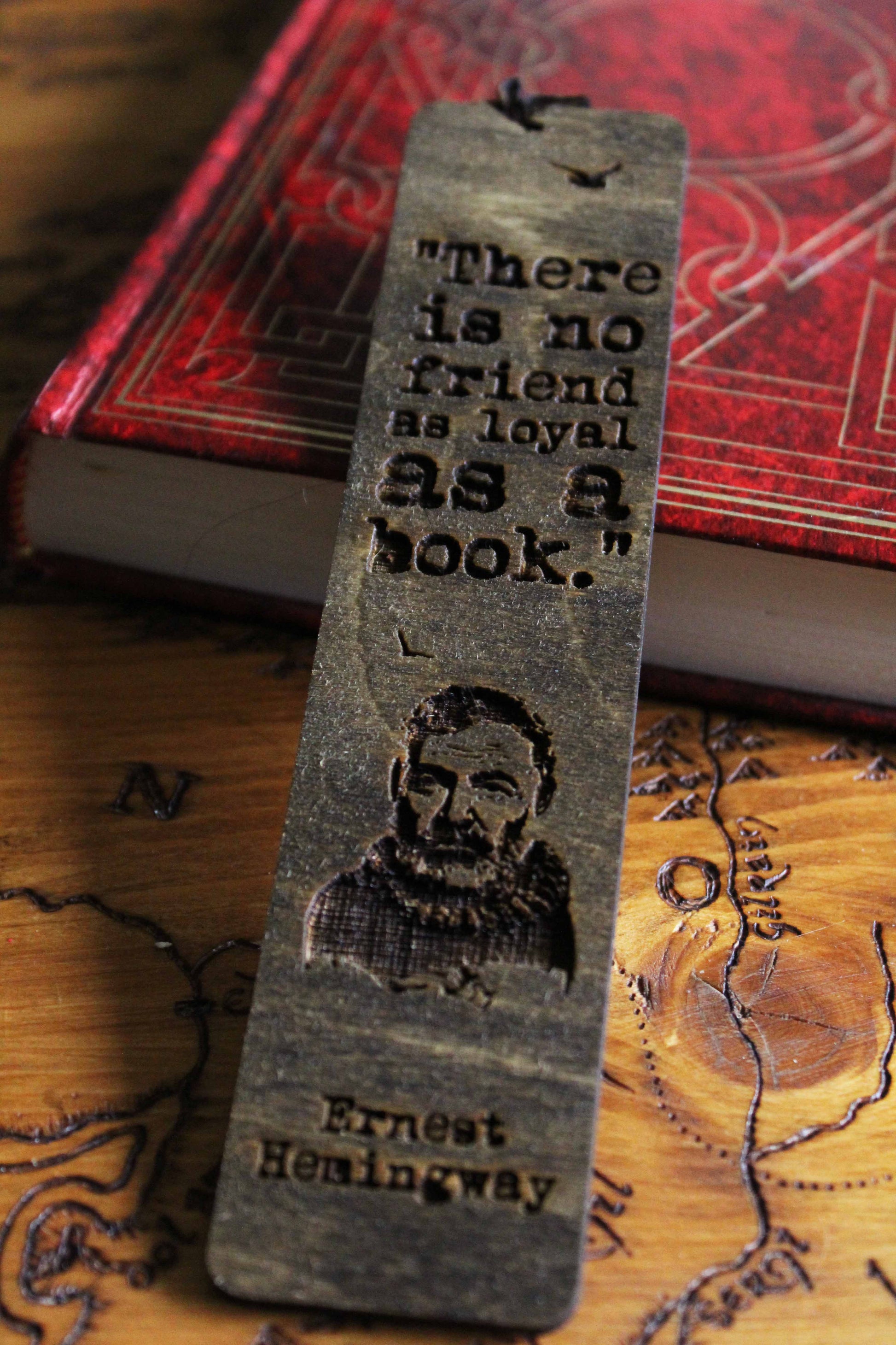 Ernest Hemingway Bookmark image 4