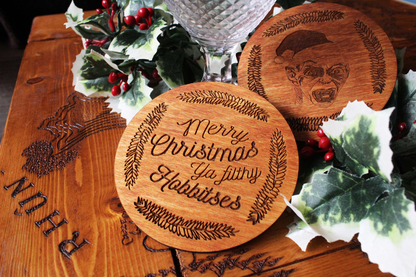 Hobbit Christmas Coasters image 4