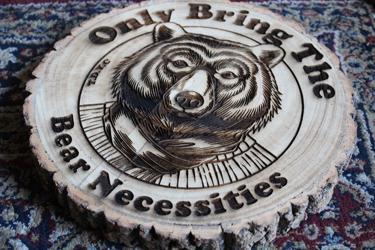 Bear Necessities Log Slice image 1