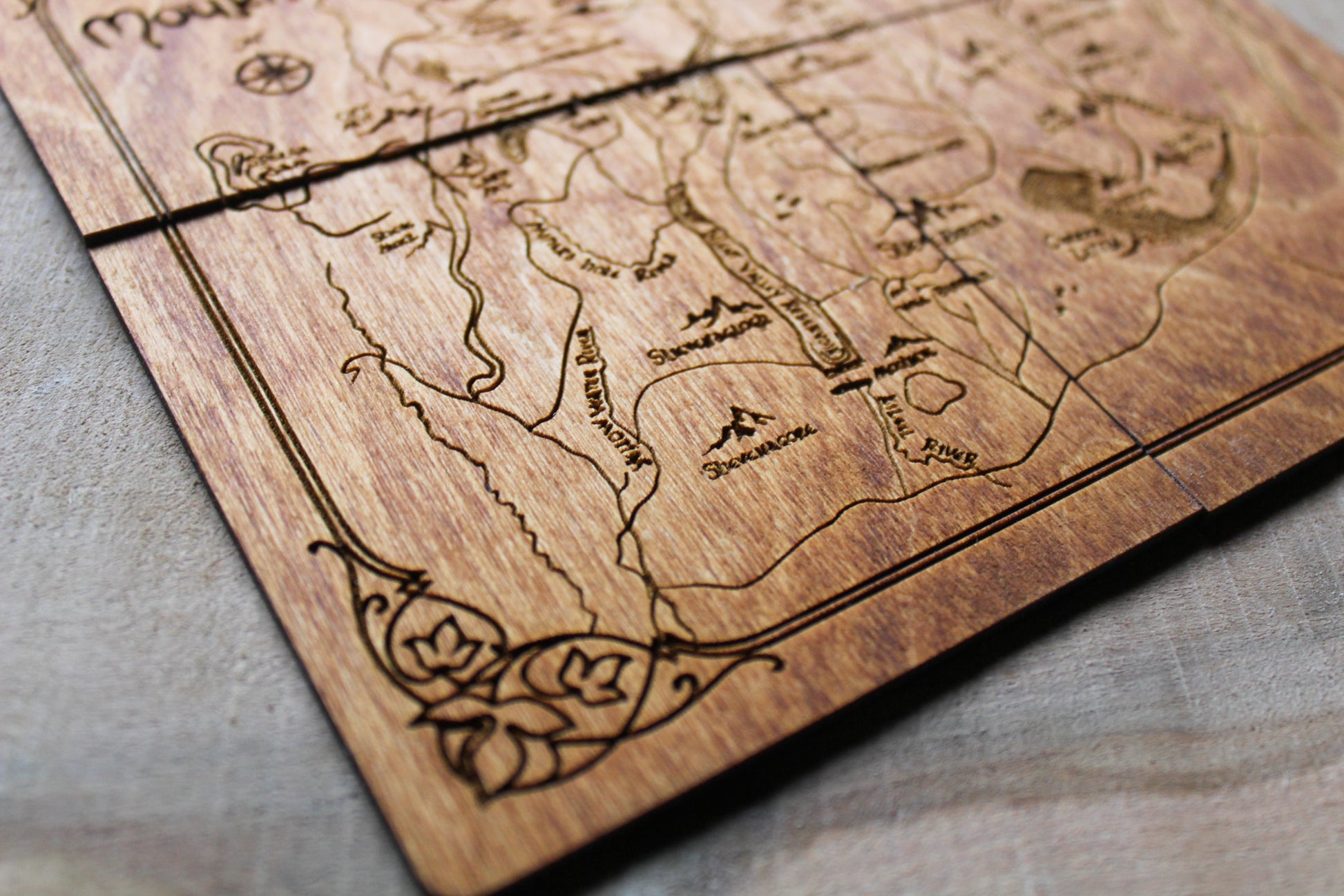 Map Of The Mournes Coasters image 1