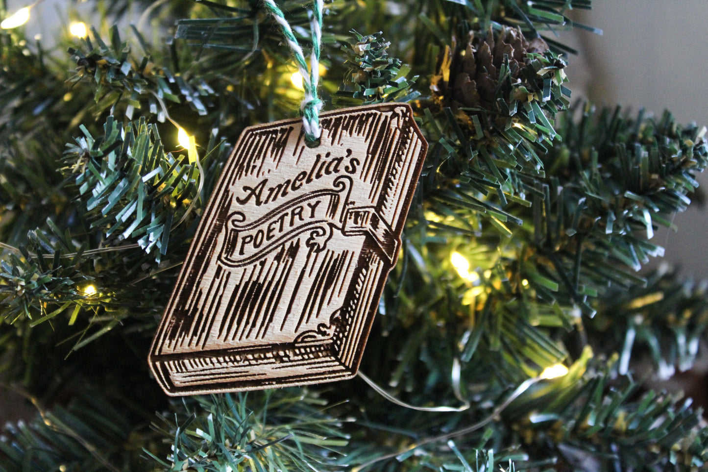 Poetry Bauble image 2