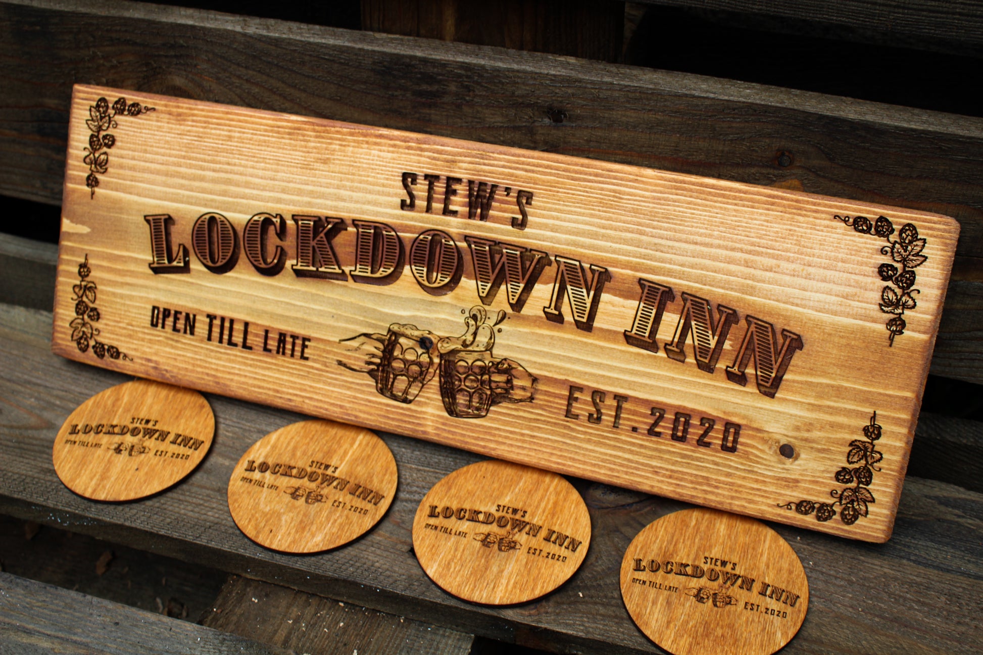 Personalised Bar Sign image 2