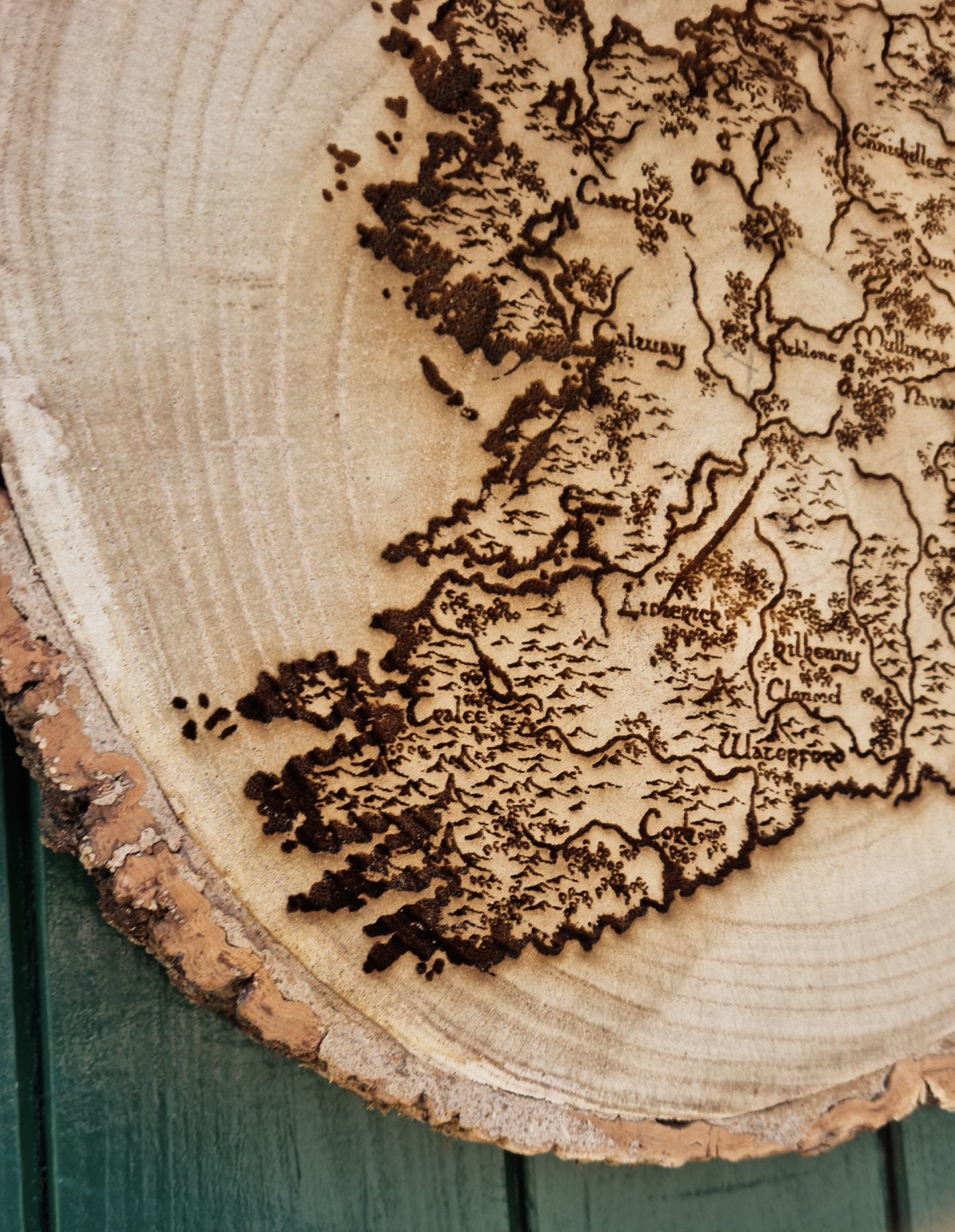 Ireland Map Log Slice image 2