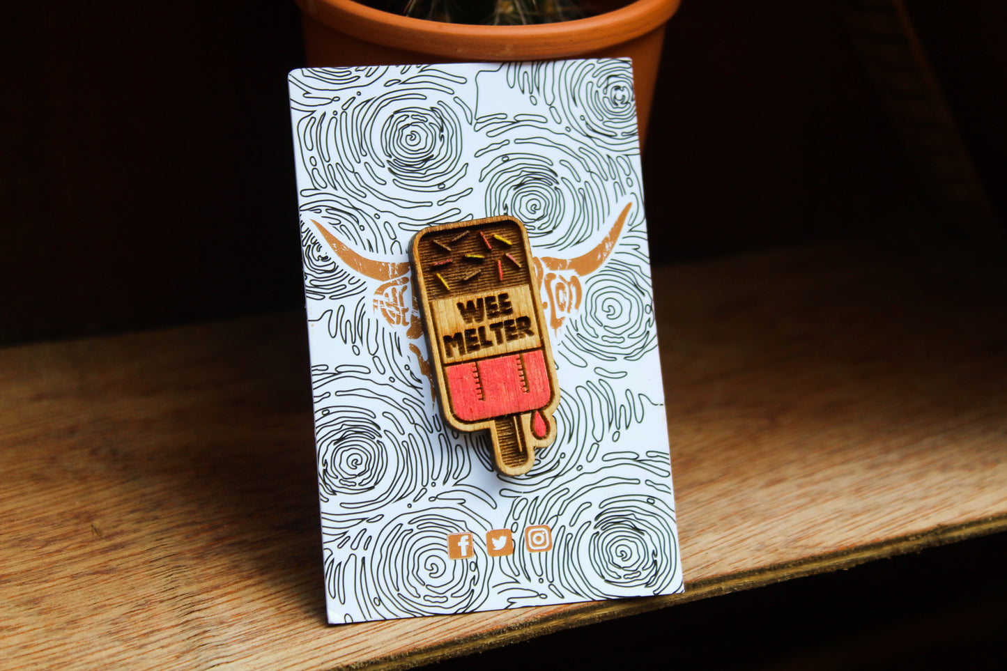 Wee Melter Pin image 5