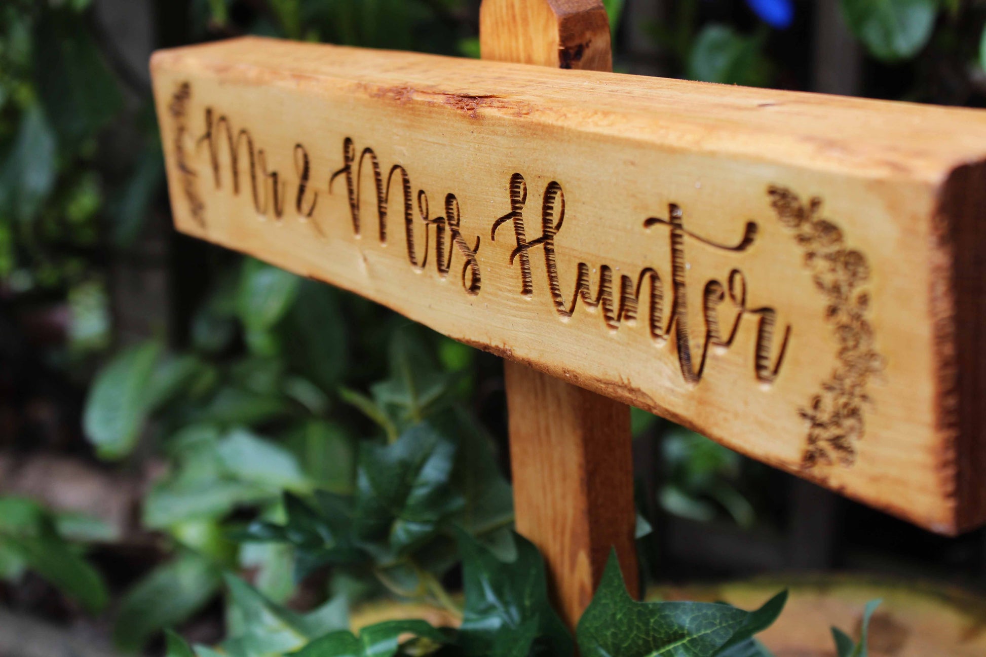 Floral Sweetheart Sign image 2