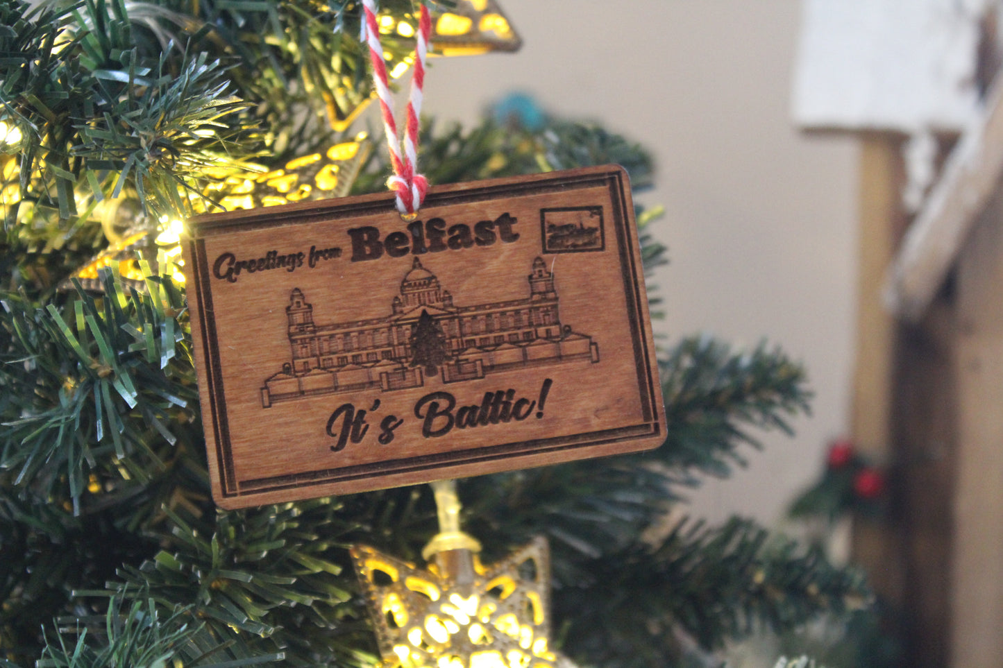 Belfast Postcard Bauble image 5