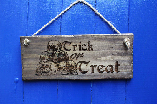 Trick or Treat Sign image 0